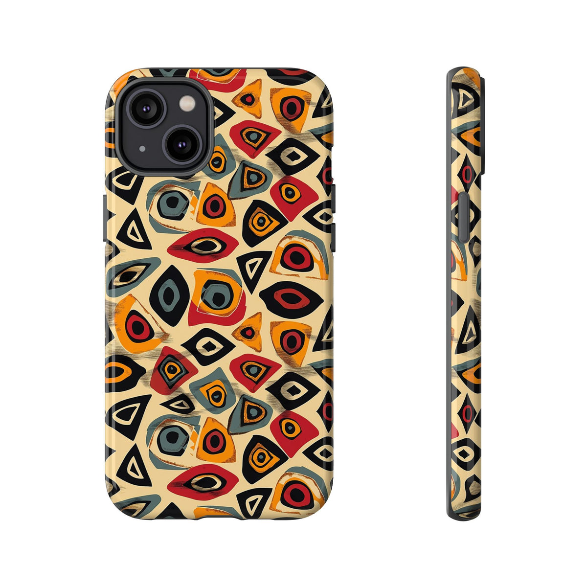 Stylish African Pattern Phone Case – Unique and Vibrant Protection 167