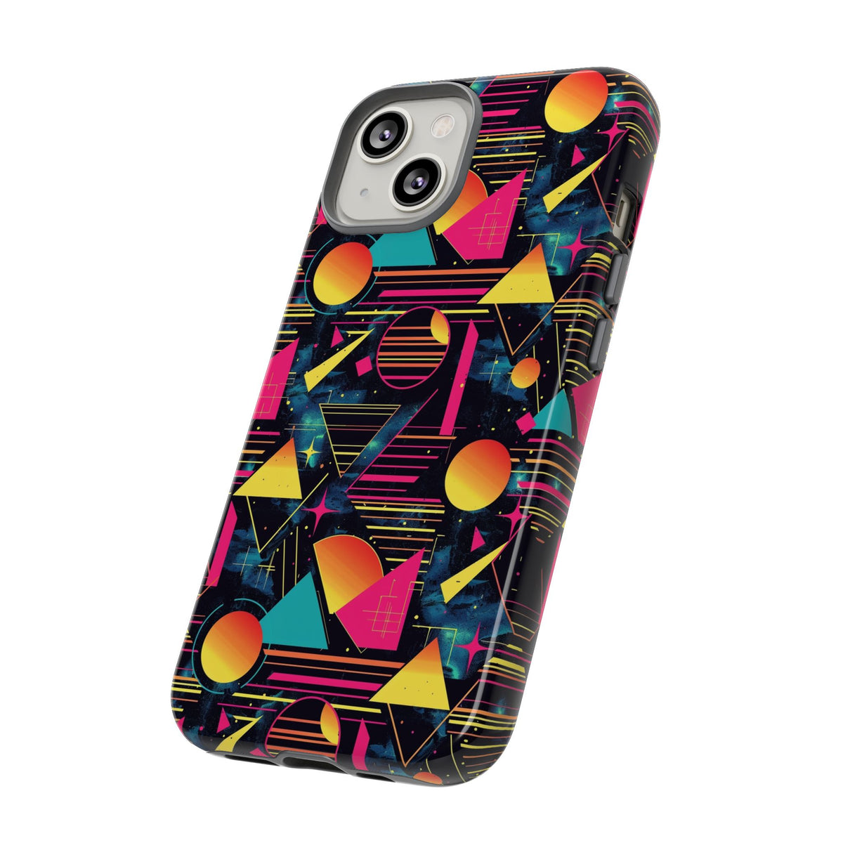 Retro 80s Seamless Phone Case – Vintage Style Meets Modern Protection 159