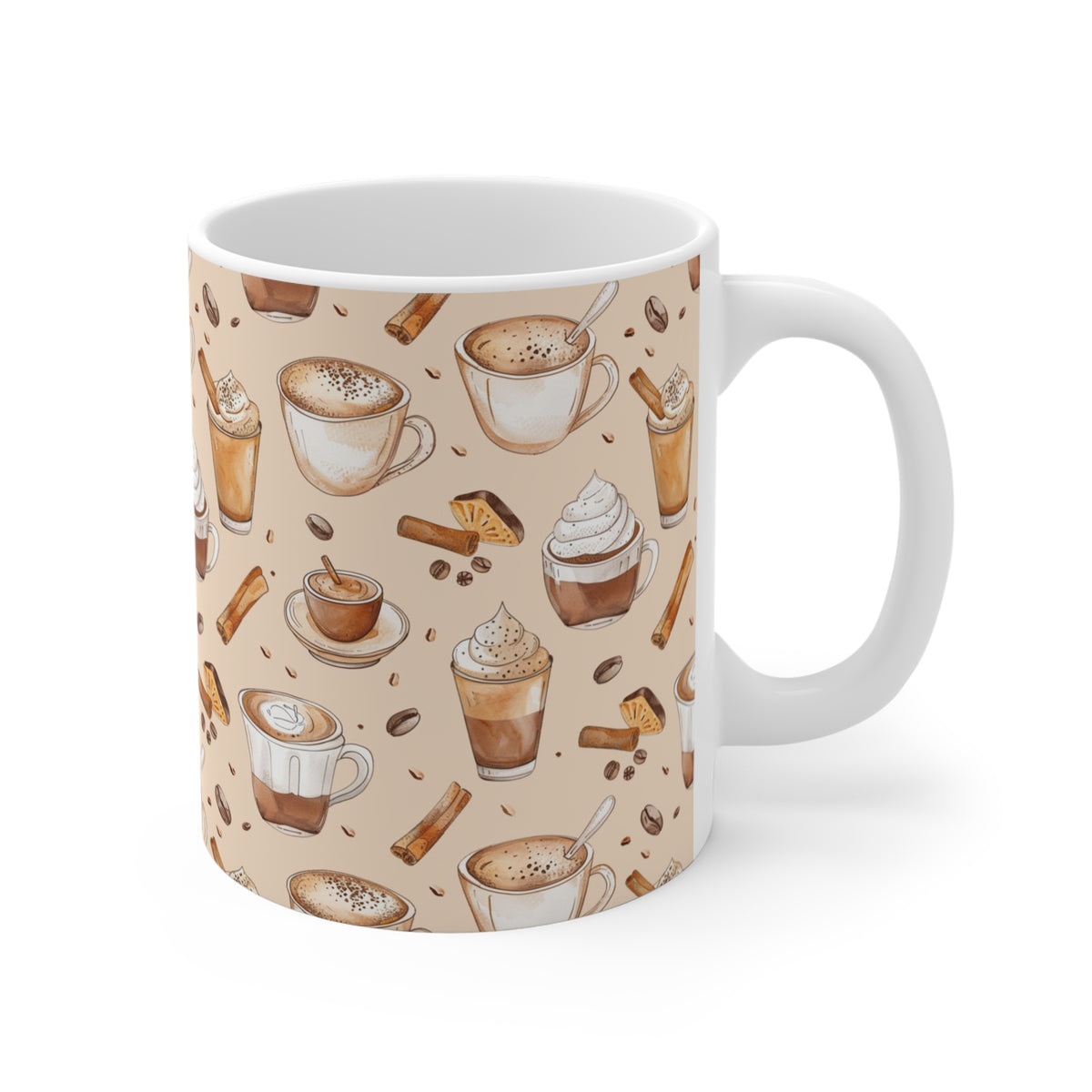 Coffee-Themed Coffee Mug - Sip in Style 504