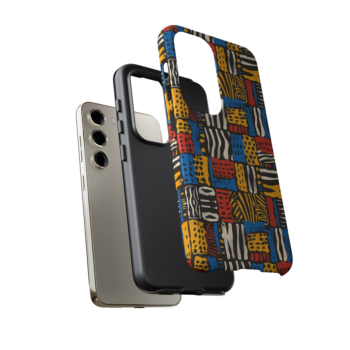 Stylish African Pattern Phone Case – Unique and Vibrant Protection 179