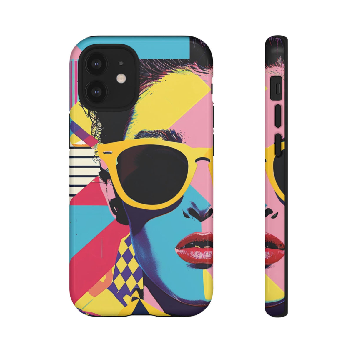 Retro 80s Seamless Phone Case – Vintage Style Meets Modern Protection 7