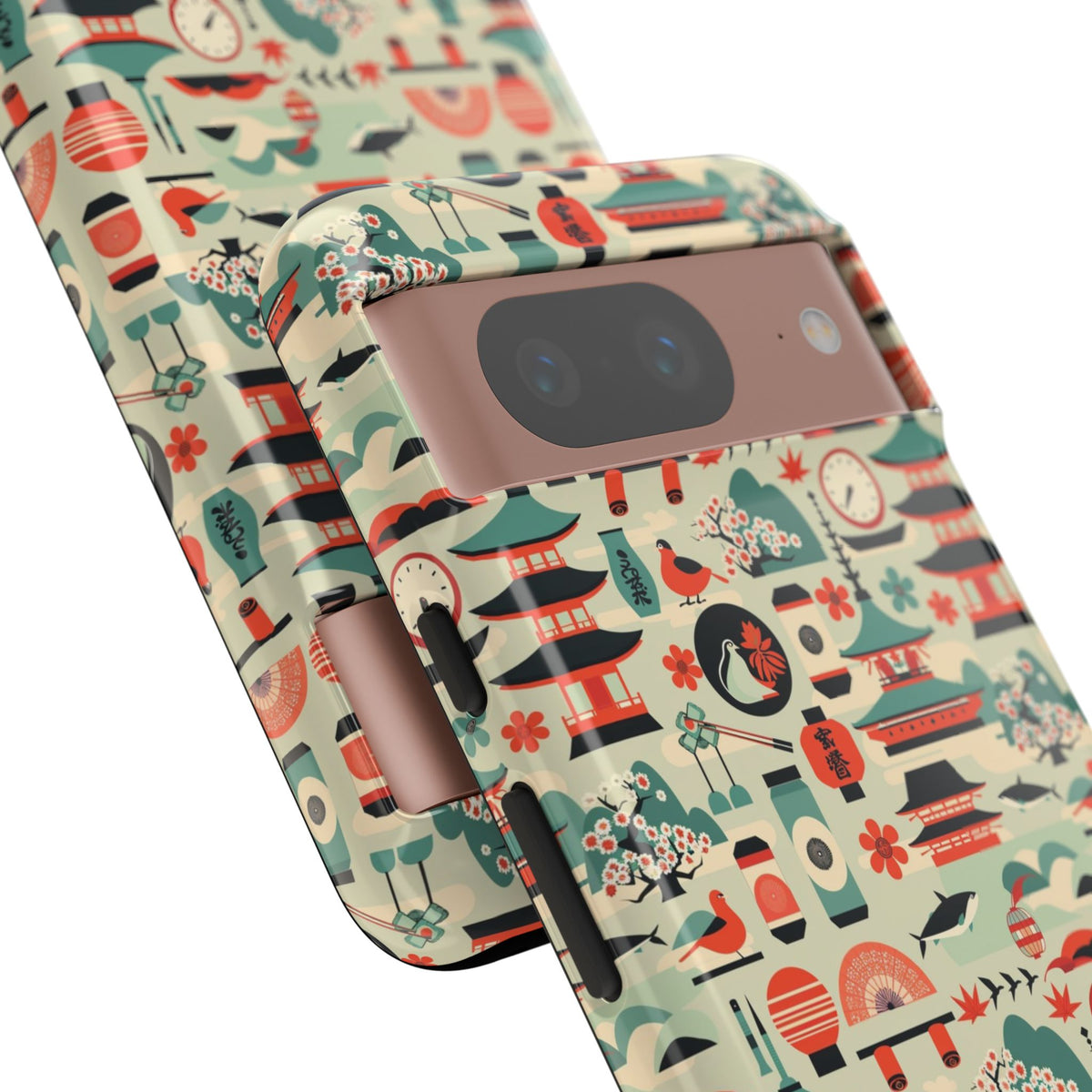 Japanese Pattern Phone Case – Elegant & Timeless Design for Your Phone 105