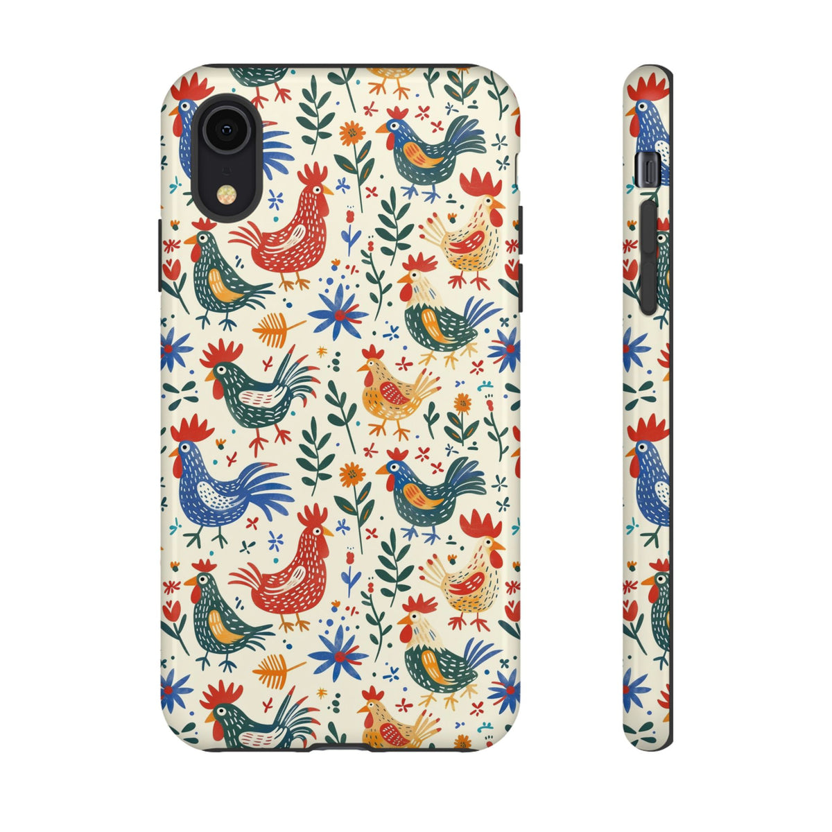 Birds Seamless Pattern Phone Case – Elegant and Timeless Avian Design 8