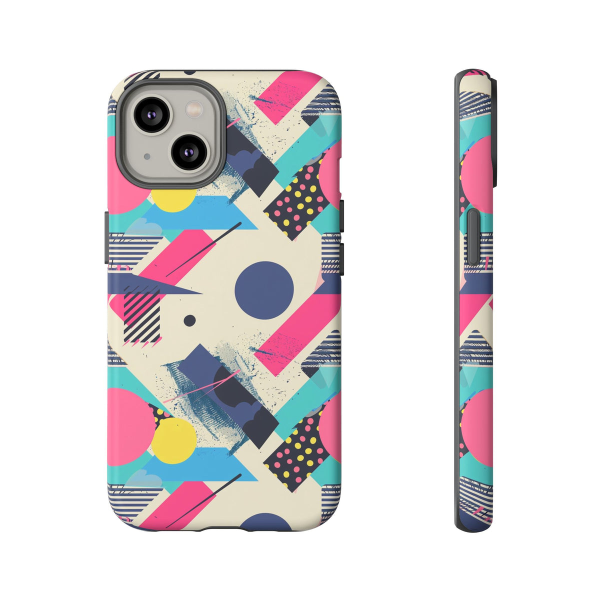 Retro 80s Seamless Phone Case – Vintage Style Meets Modern Protection 089