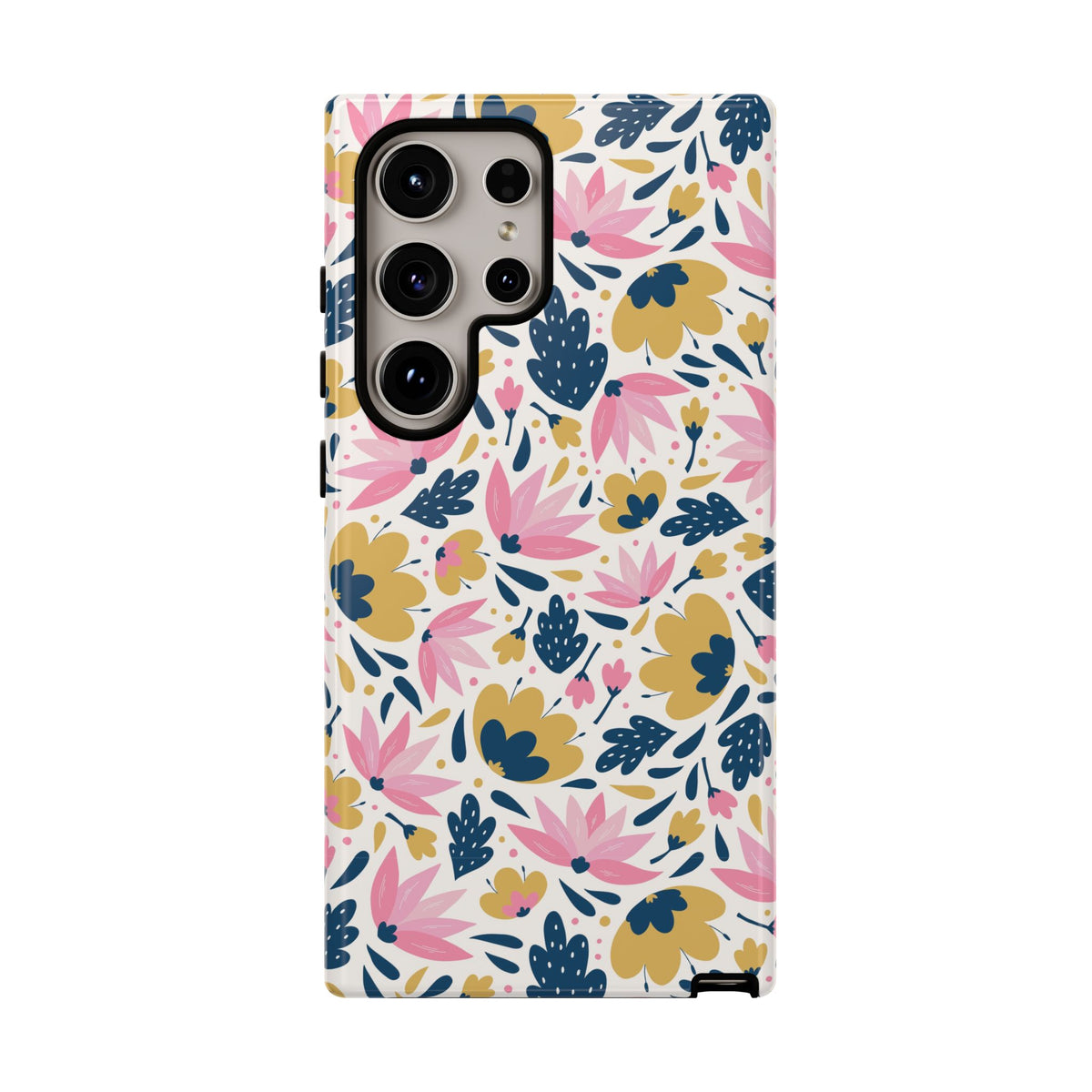 Colorful Little Flower Design Phone Case – Bright and Cheerful Floral Phone Cover 3