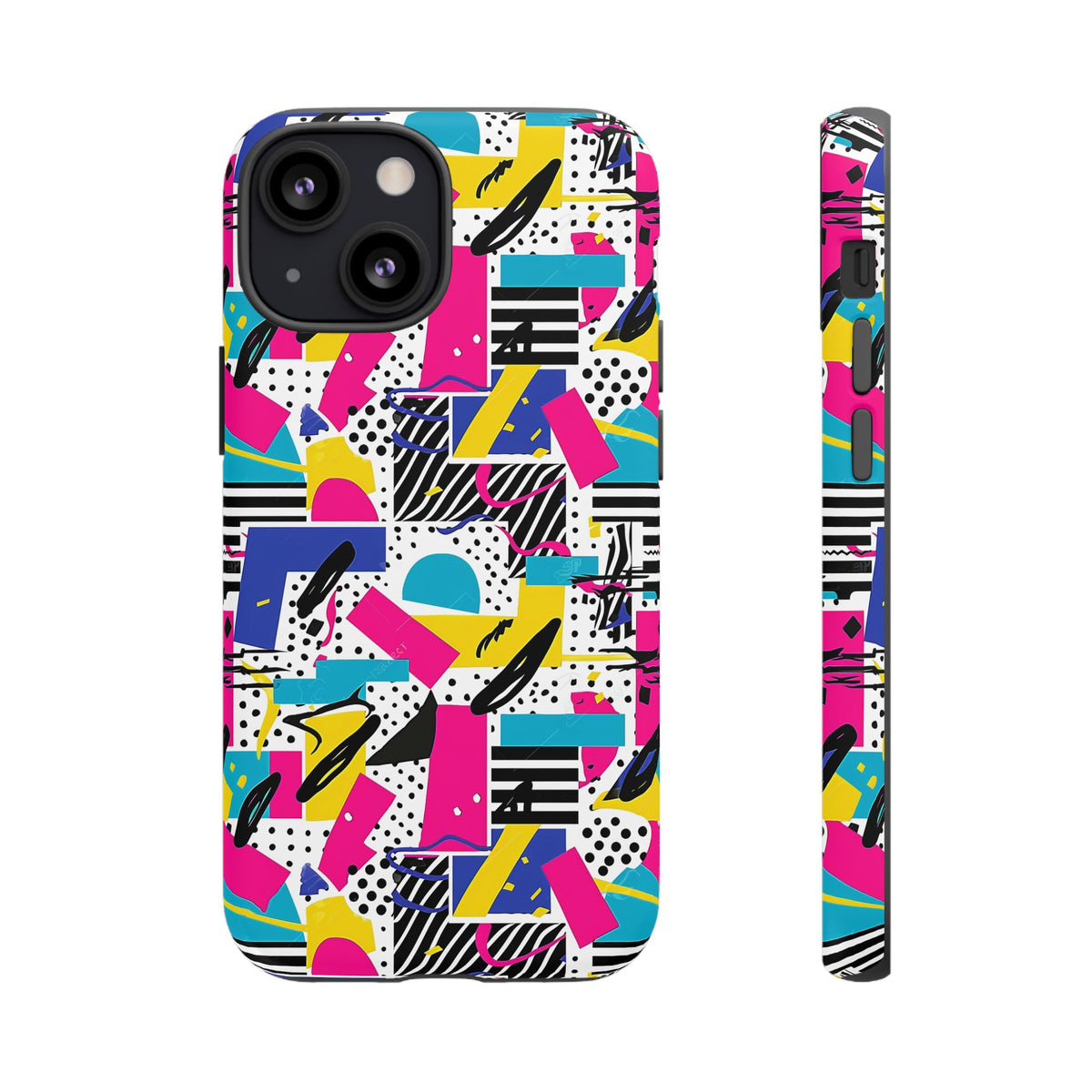 Retro 80s Seamless Phone Case – Vintage Style Meets Modern Protection 258