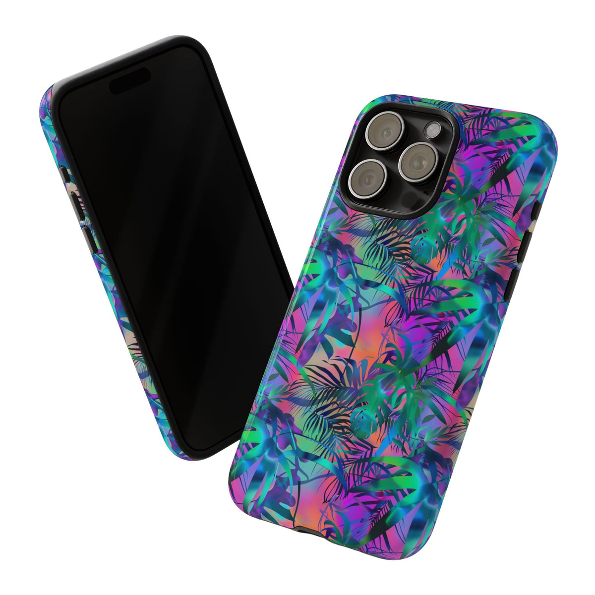 Jungle Pattern Phone Case – Exotic & Lush Design for Your Phone 325