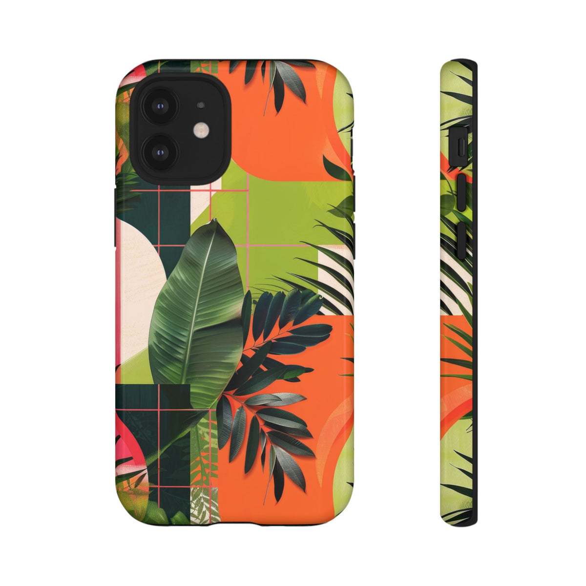 Jungle Collage Phone Case – Vibrant & Durable Nature-Inspired Protection