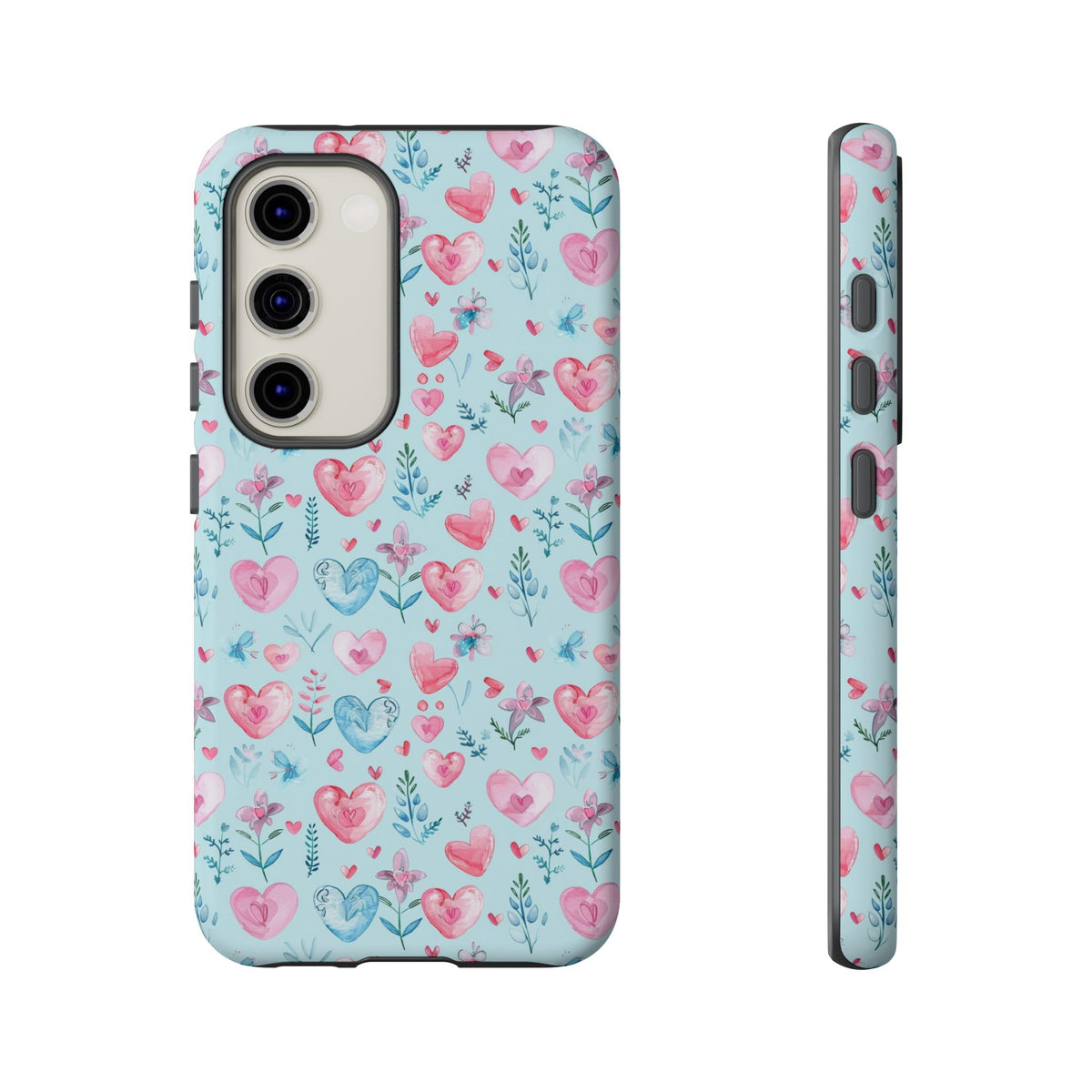 Heart Pattern Phone Case – Stylish & Loving Design for Your Device 228