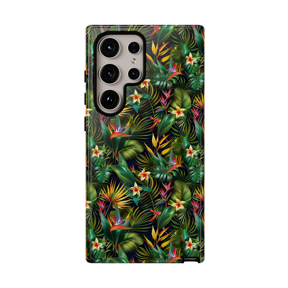 Jungle Pattern Phone Case – Exotic & Lush Design for Your Phone 348