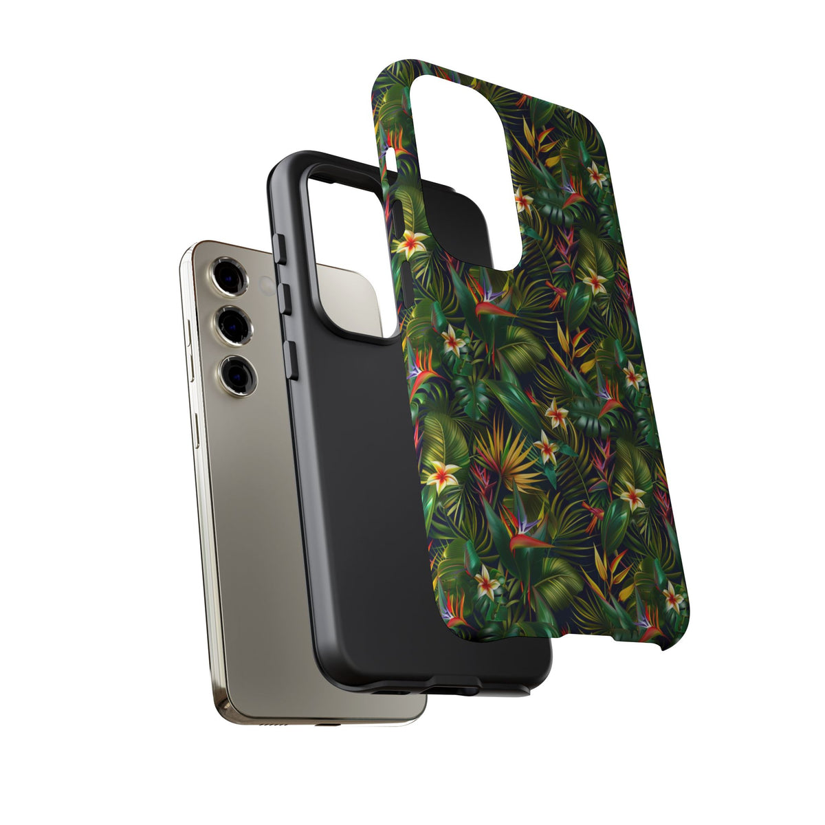 Jungle Pattern Phone Case – Exotic & Lush Design for Your Phone 348