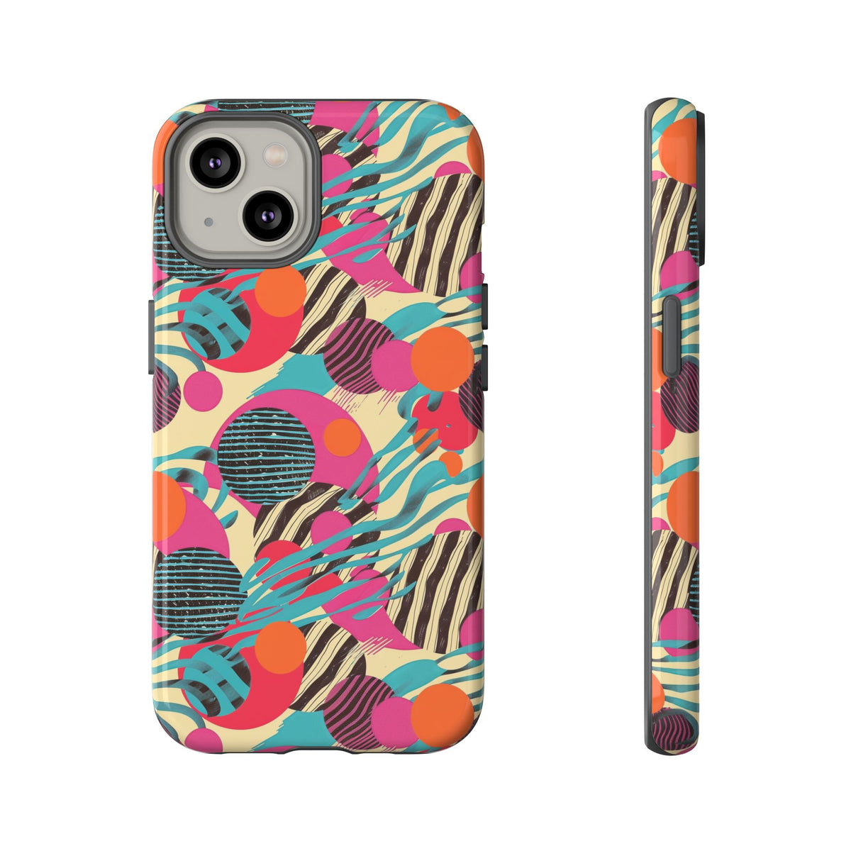 Retro 80s Seamless Phone Case – Vintage Style Meets Modern Protection 167