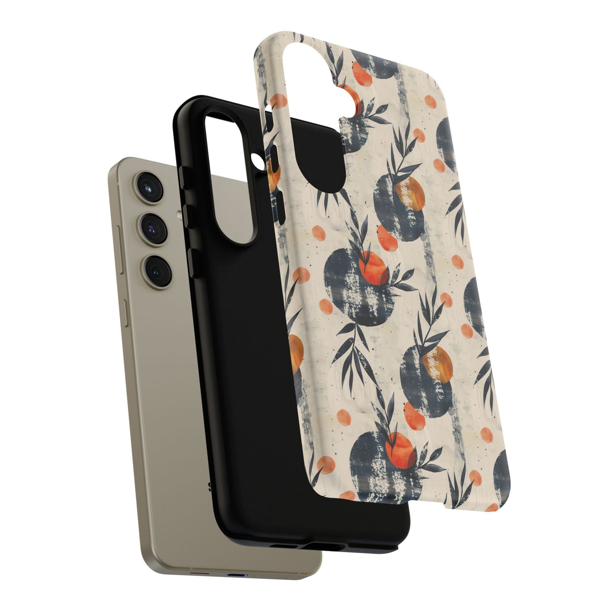 Japanese Pattern Phone Case – Elegant & Timeless Design for Your Phone 088