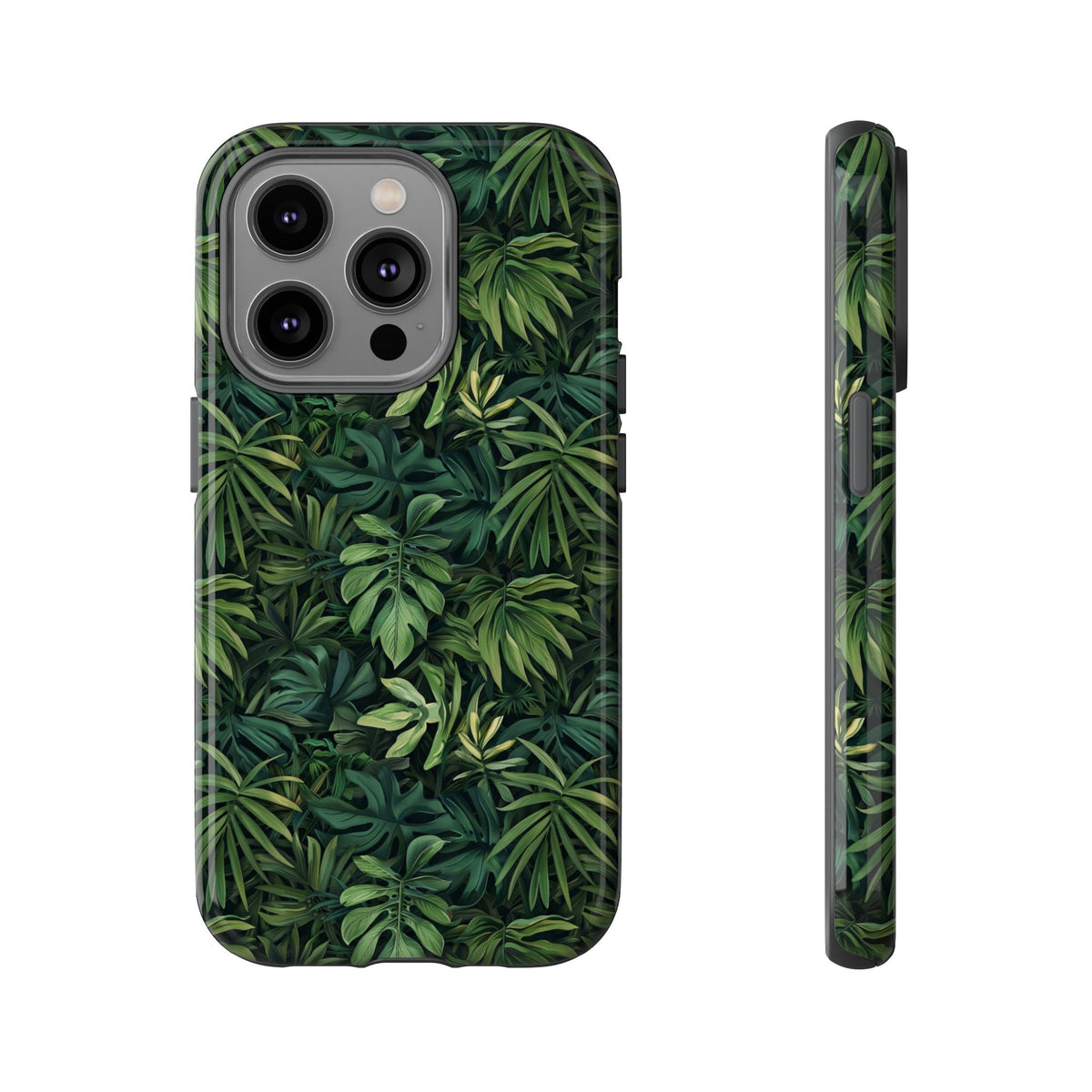 Jungle Pattern Phone Case – Exotic & Lush Design for Your Phone 322