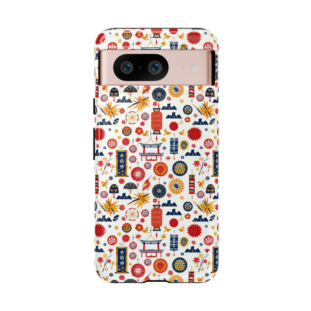 Japanese Pattern Phone Case – Elegant & Timeless Design for Your Phone 118