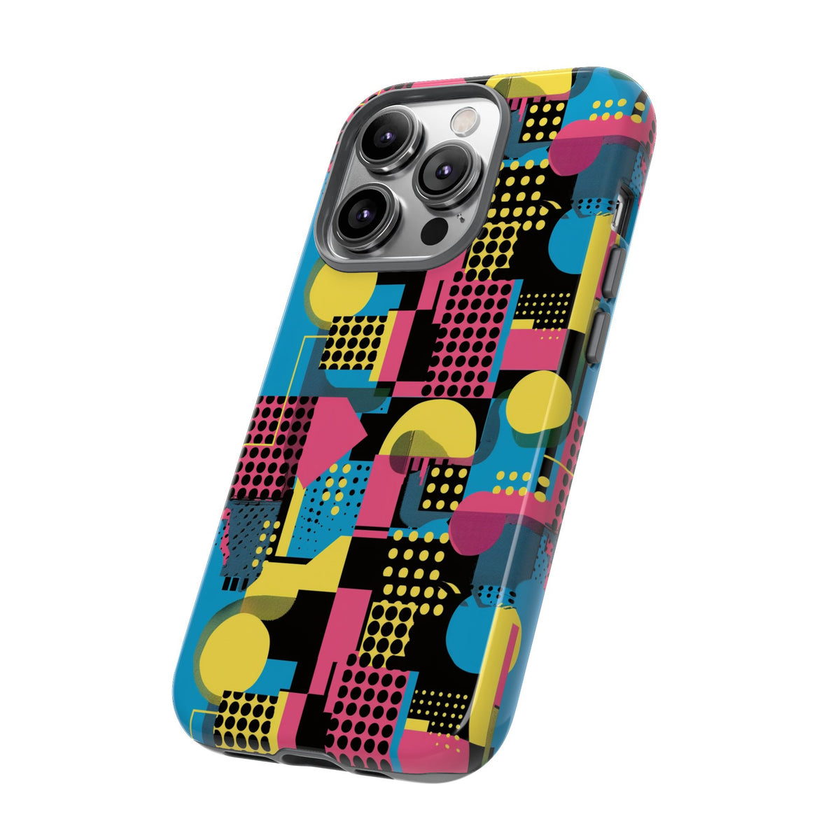 Retro 80s Seamless Phone Case – Vintage Style Meets Modern Protection 168