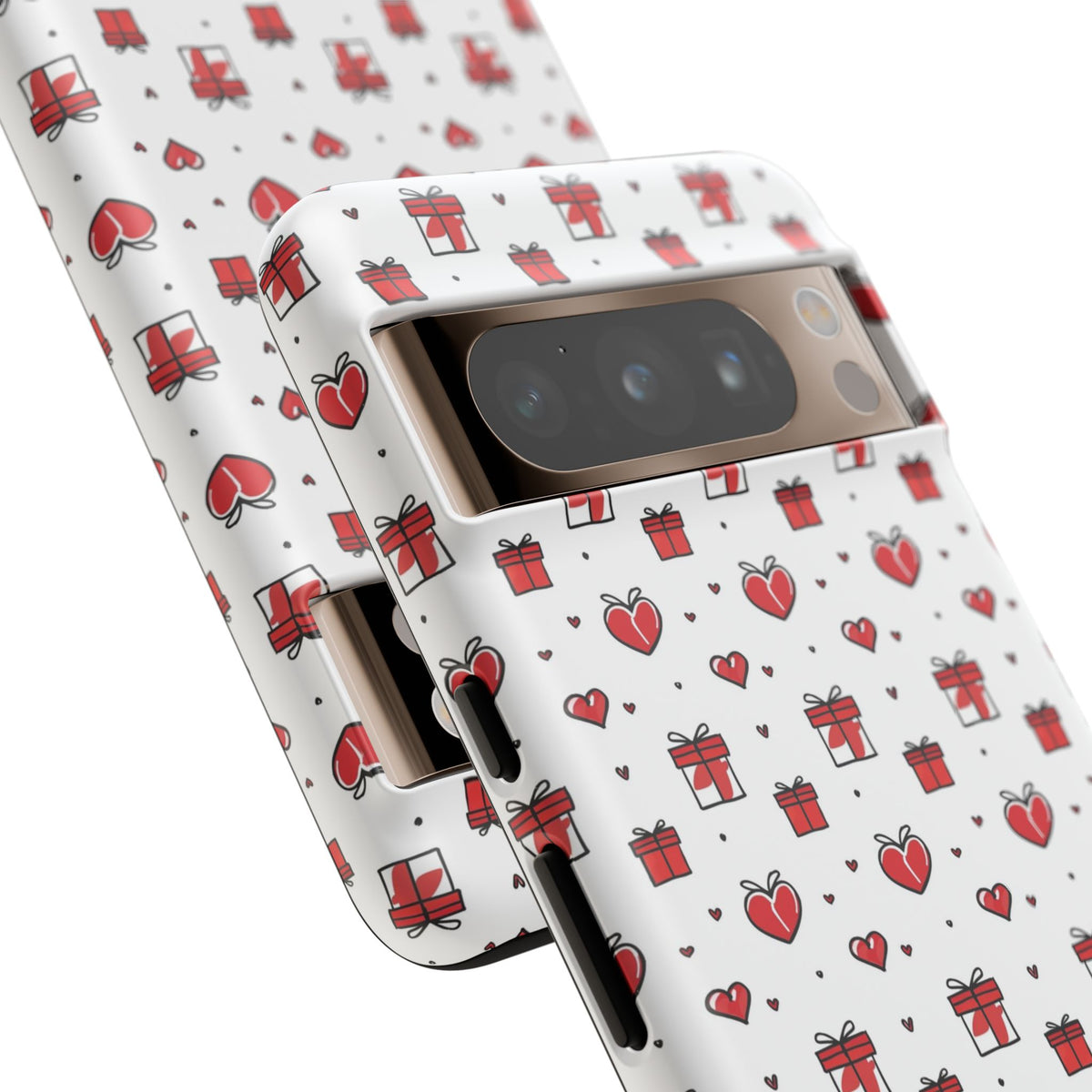 Heart Pattern Phone Case – Stylish & Loving Design for Your Device 234