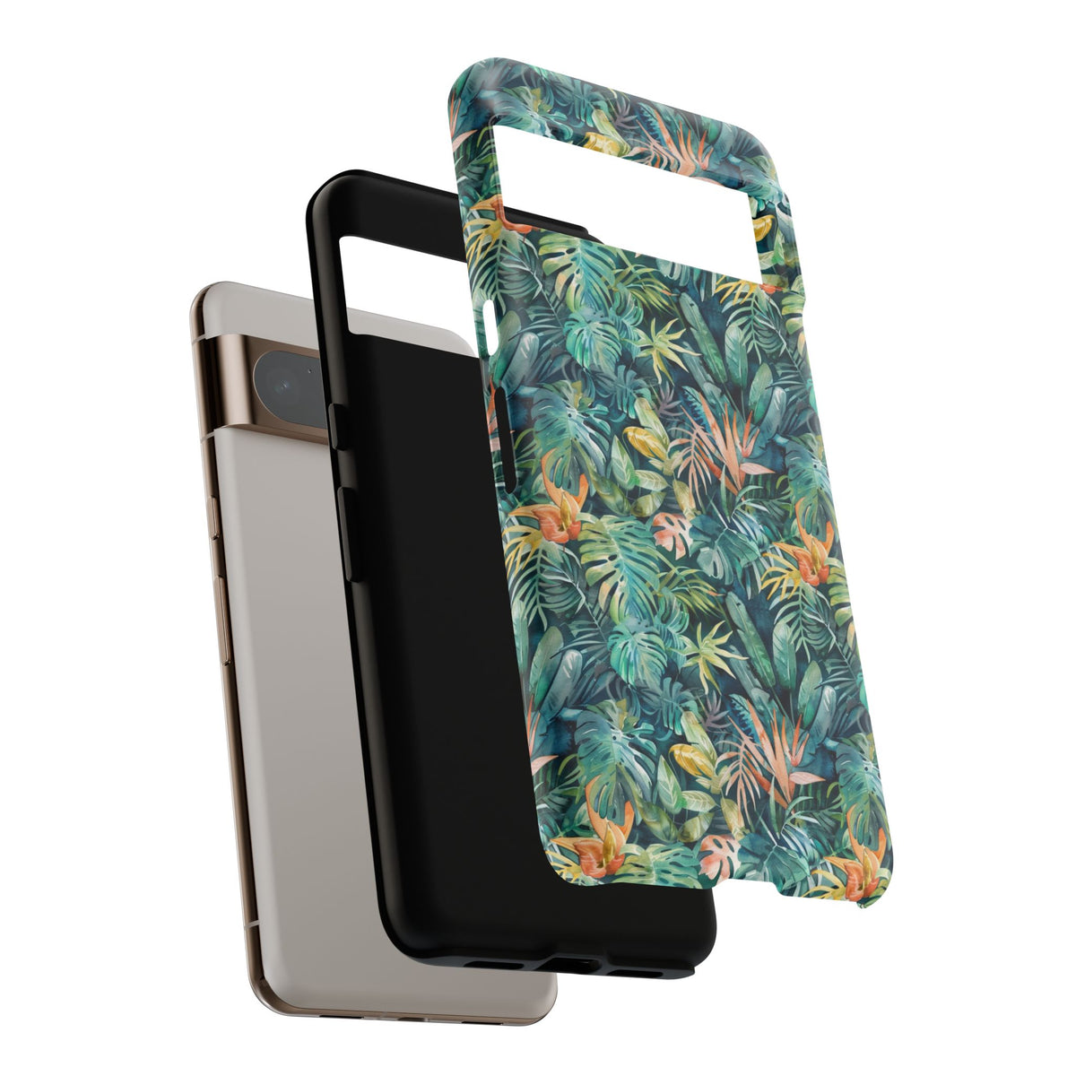 Jungle Pattern Phone Case – Exotic & Lush Design for Your Phone 333