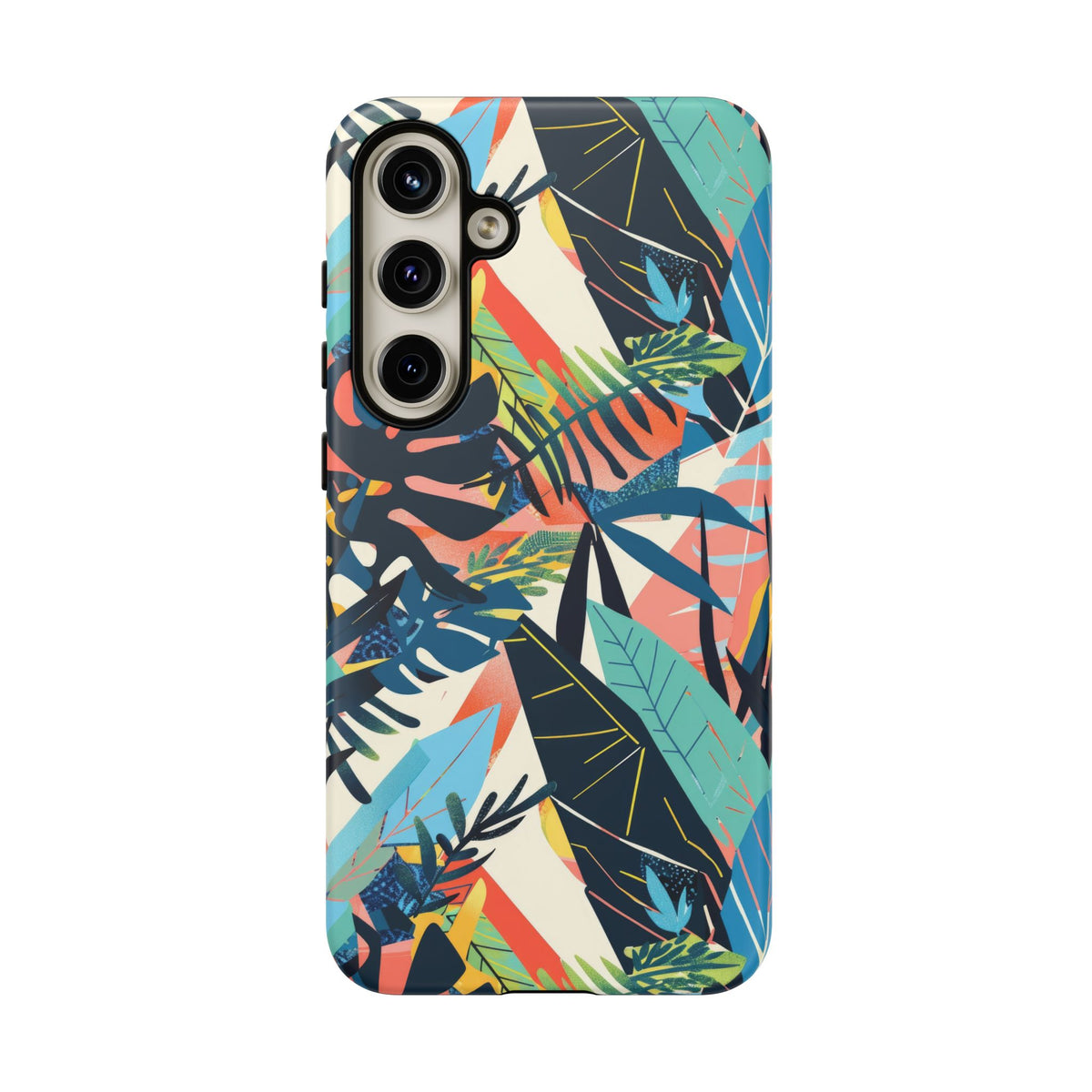 Jungle Collage Phone Case – Vibrant & Durable