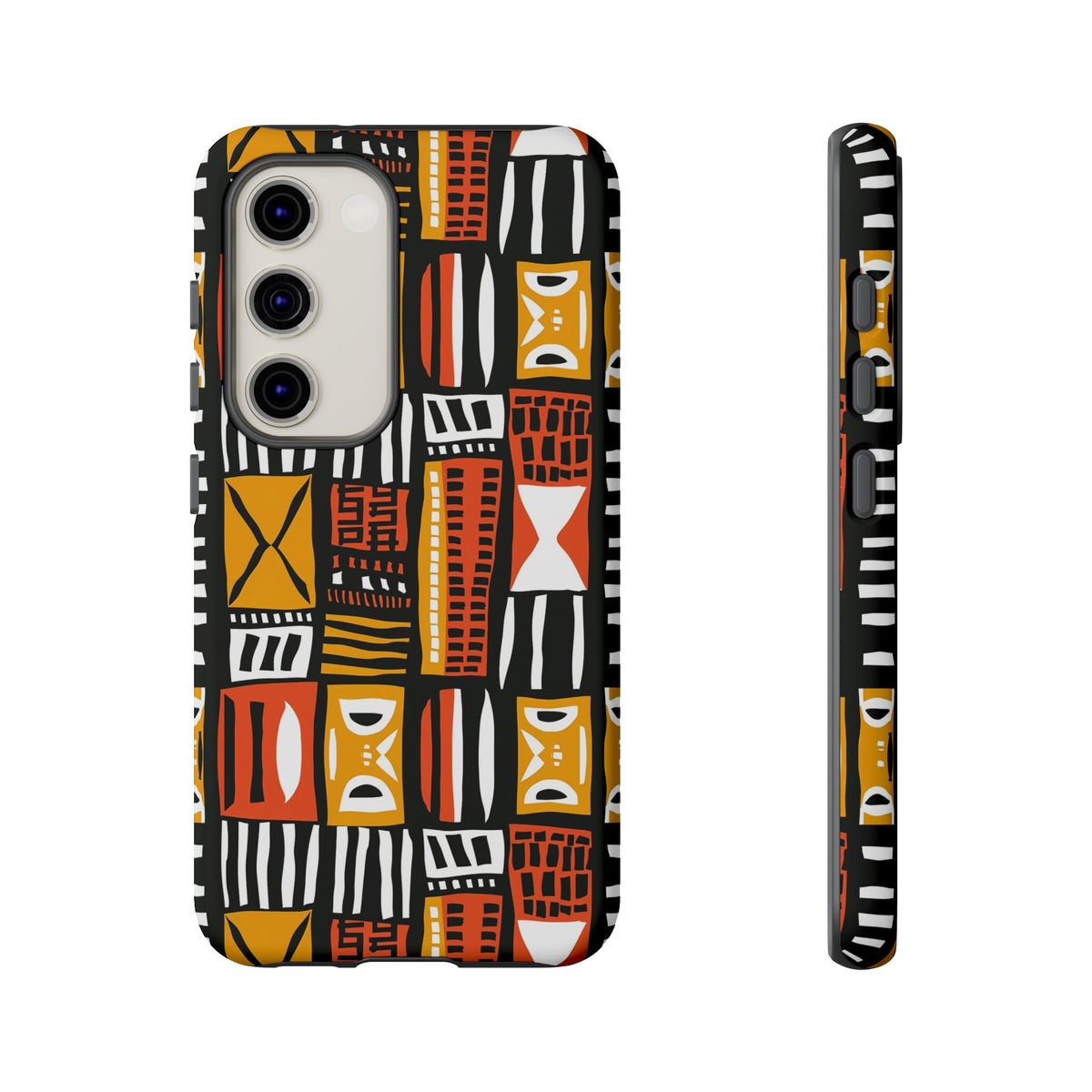 Stylish African Pattern Phone Case – Unique and Vibrant Protection 136