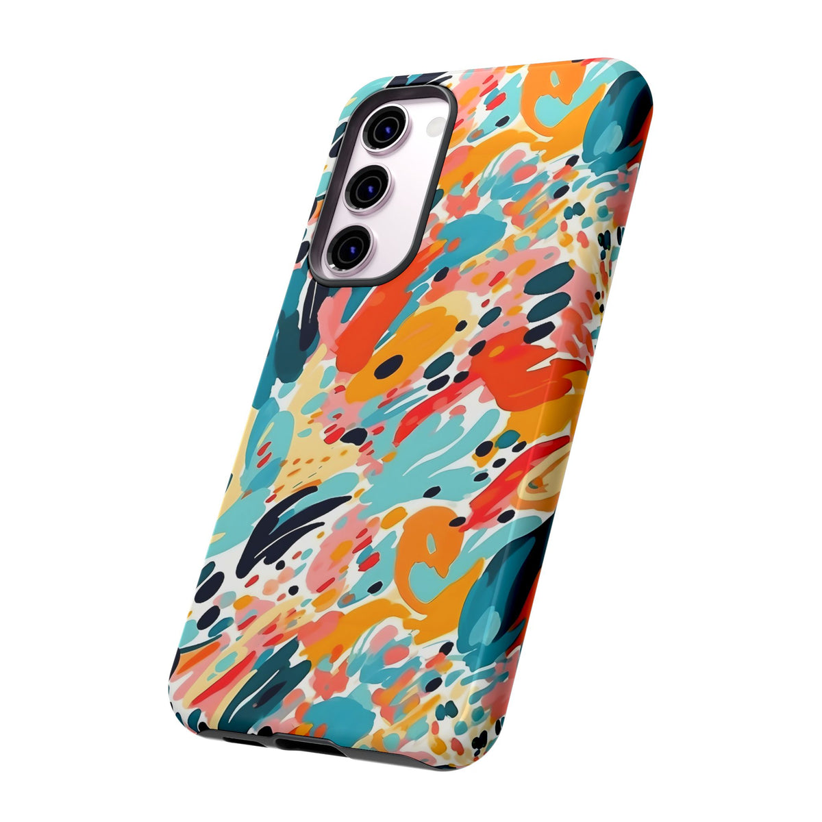 Abstract Painting Design Phone Case – Modern Art-Inspired Phone Cover 7