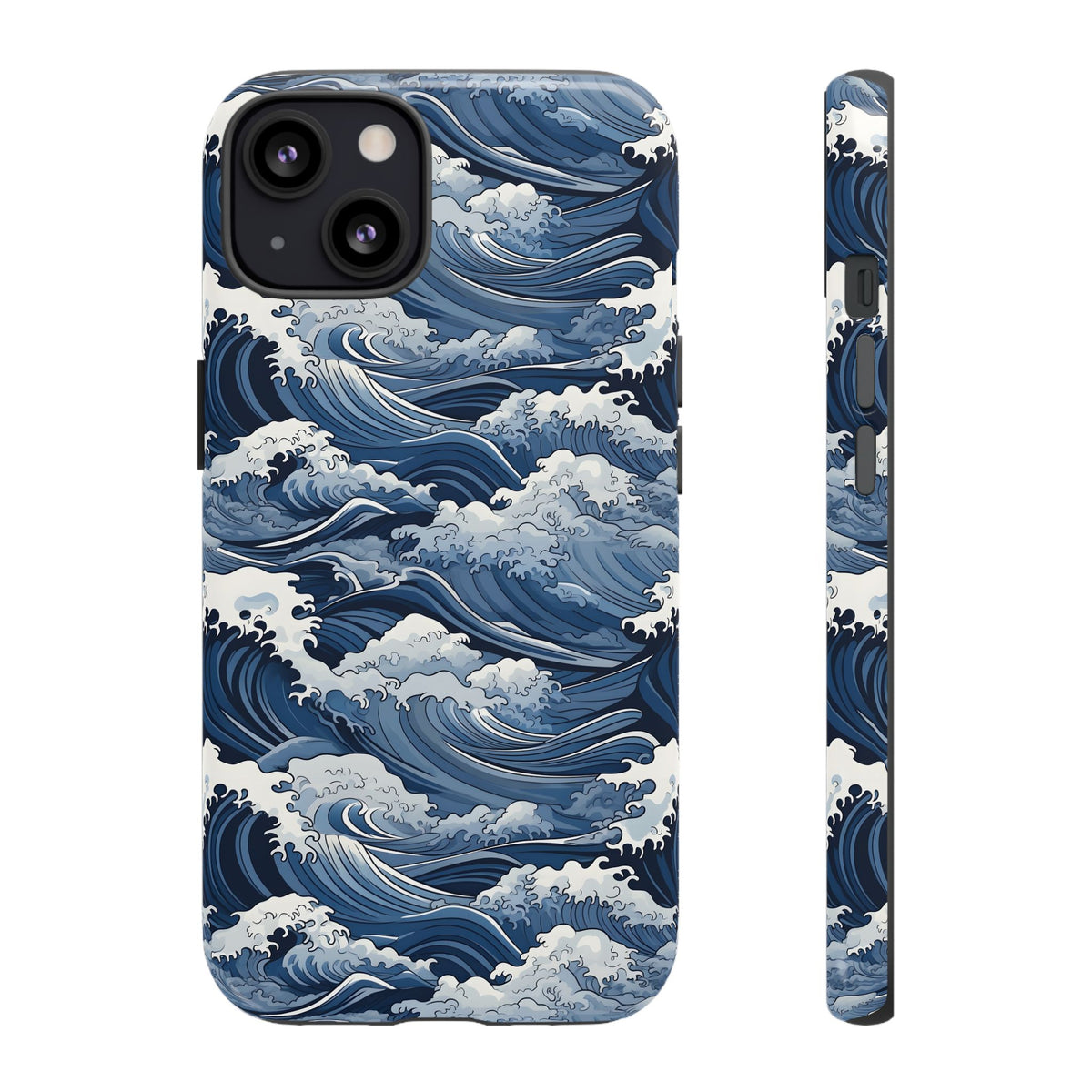 Japanese Waves Phone Case – Embrace Timeless Elegance with Classic Design