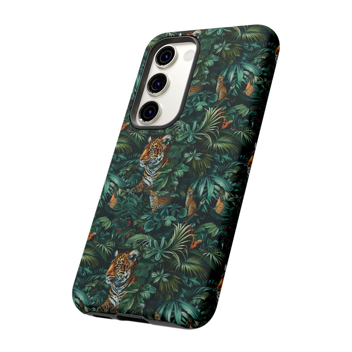 Jungle Pattern Phone Case – Exotic & Lush Design for Your Phone 326