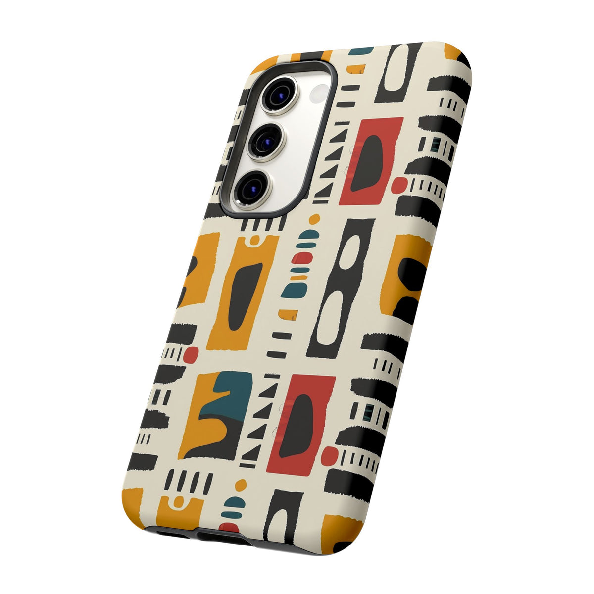 Stylish African Pattern Phone Case – Unique and Vibrant Protection 260