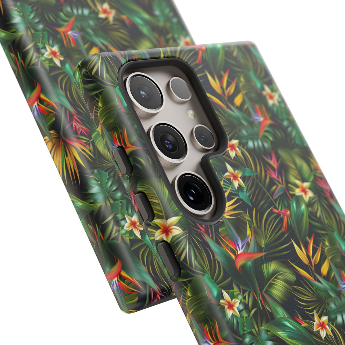 Jungle Pattern Phone Case – Exotic & Lush Design for Your Phone 348