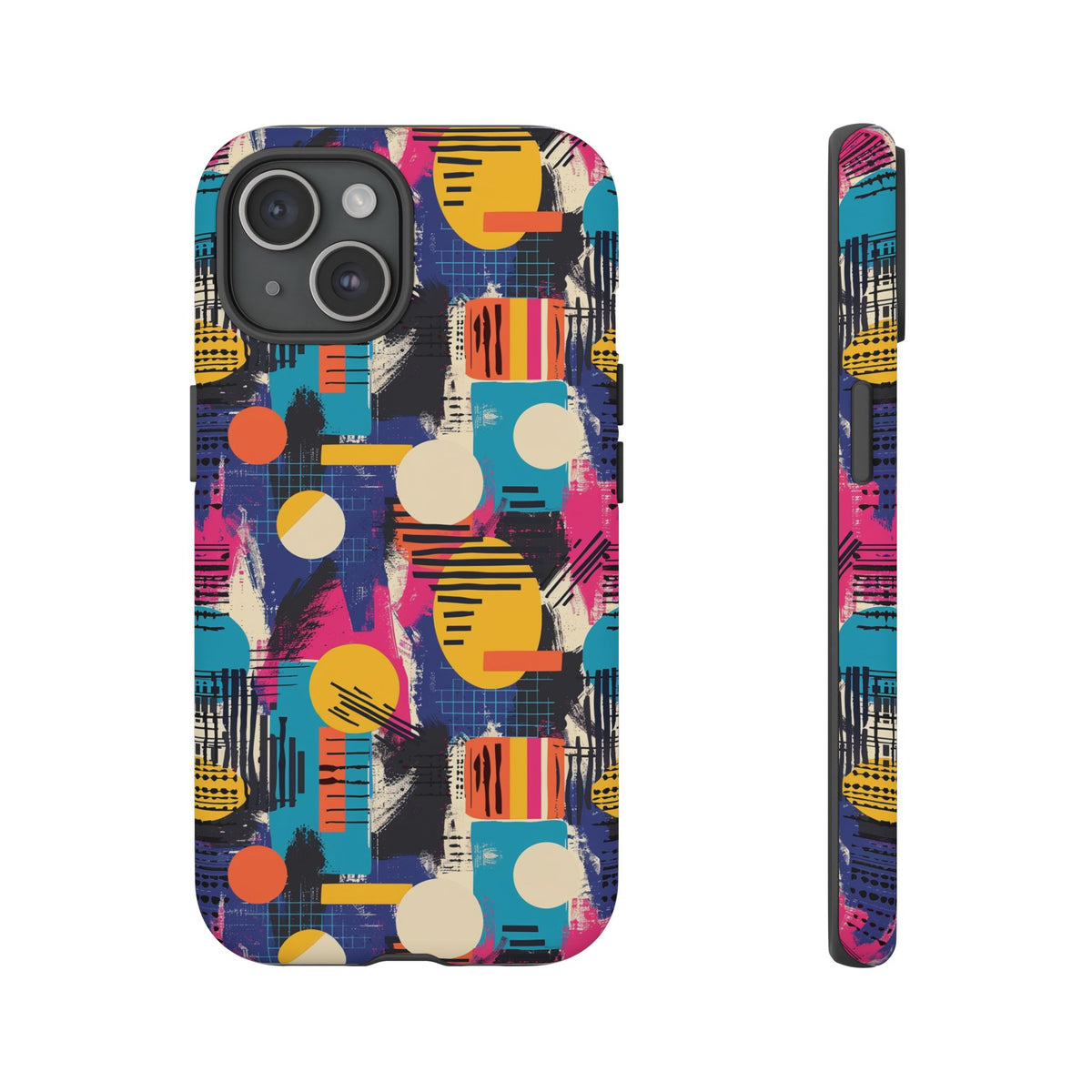 Retro 80s Seamless Phone Case – Vintage Style Meets Modern Protection 153