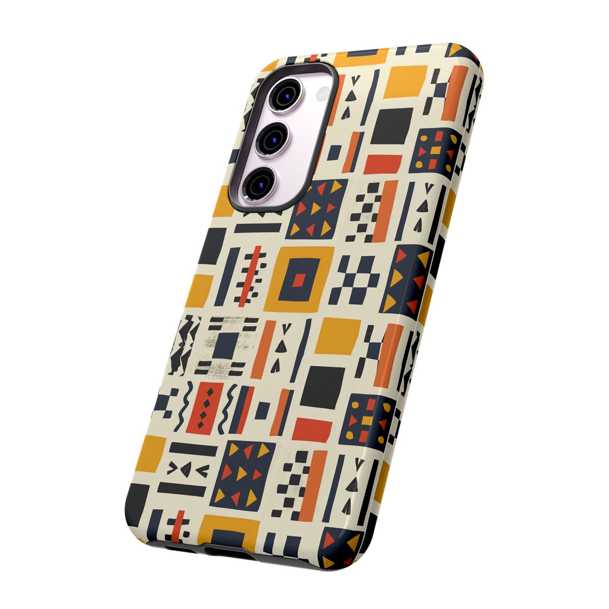 Stylish African Pattern Phone Case – Unique and Vibrant Protection 104