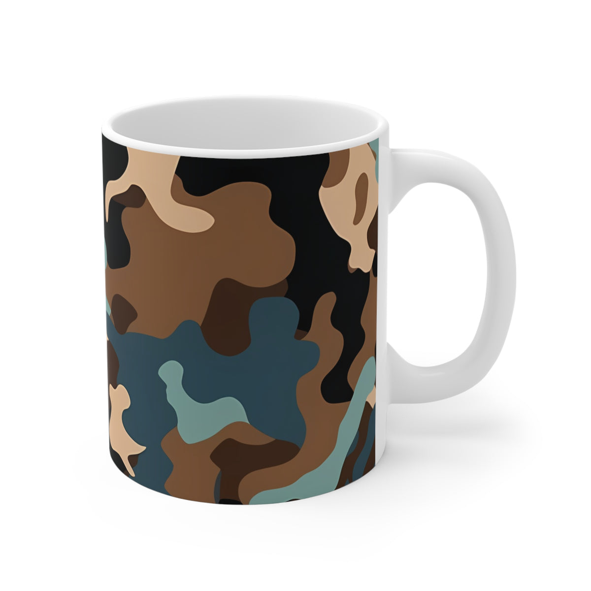 All-Over Camouflage Pattern Coffee Mug 07