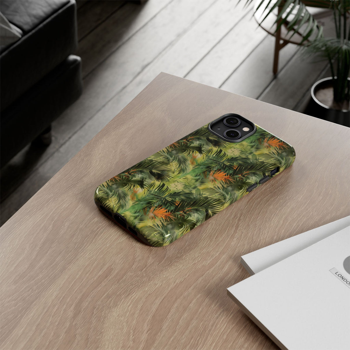 Jungle Pattern Phone Case - Tropical Nature Print for Ultimate Protection