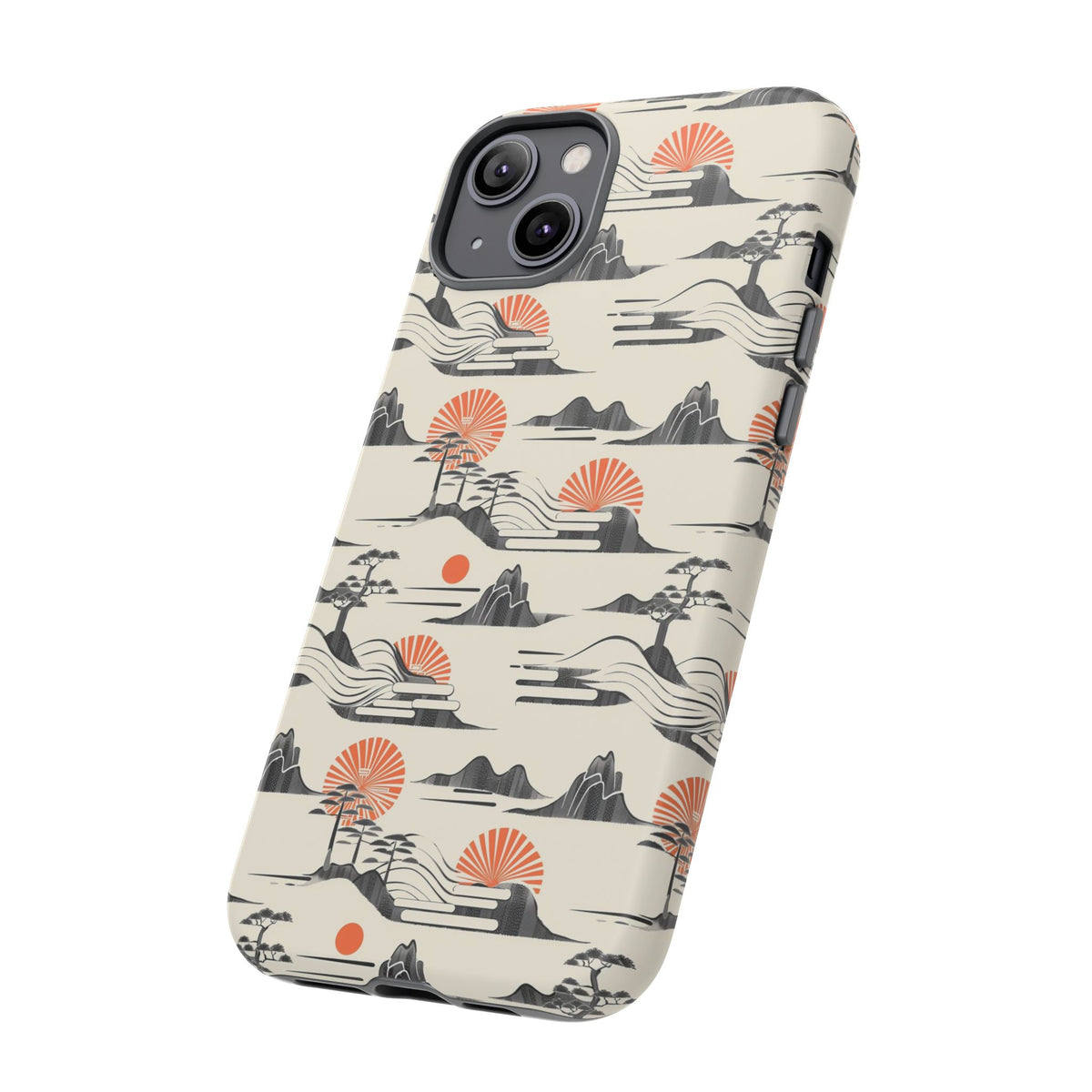 Japanese Pattern Phone Case – Elegant & Timeless Design for Your Phone 022