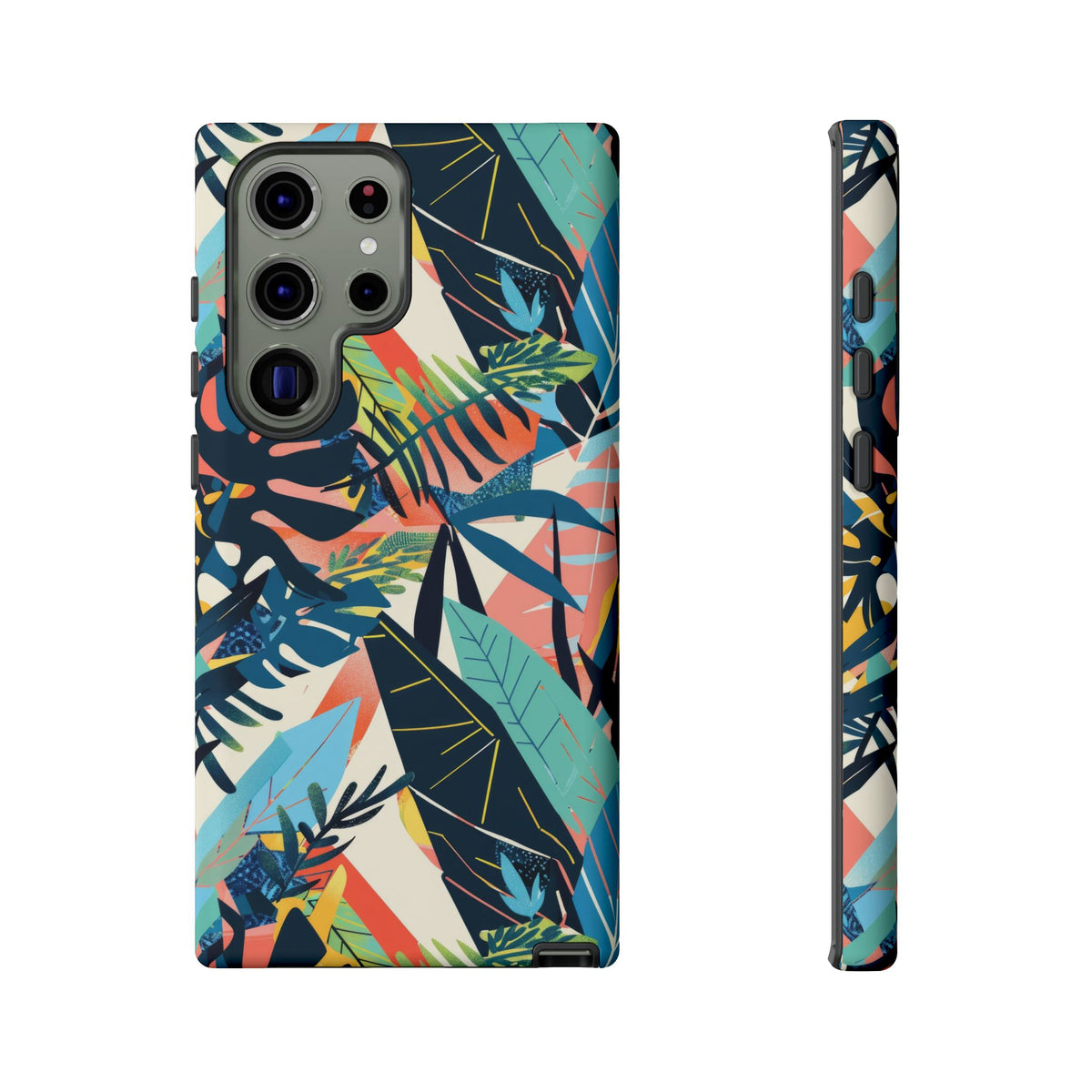 Jungle Collage Phone Case – Vibrant & Durable