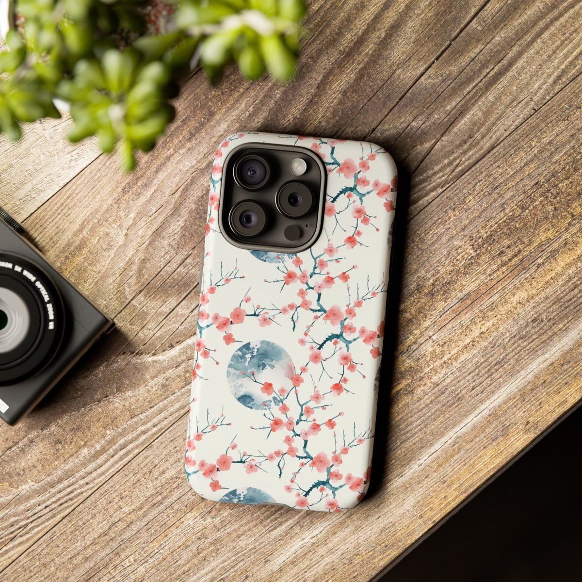 Japanese Pattern Phone Case – Elegant & Timeless Design for Your Phone 081