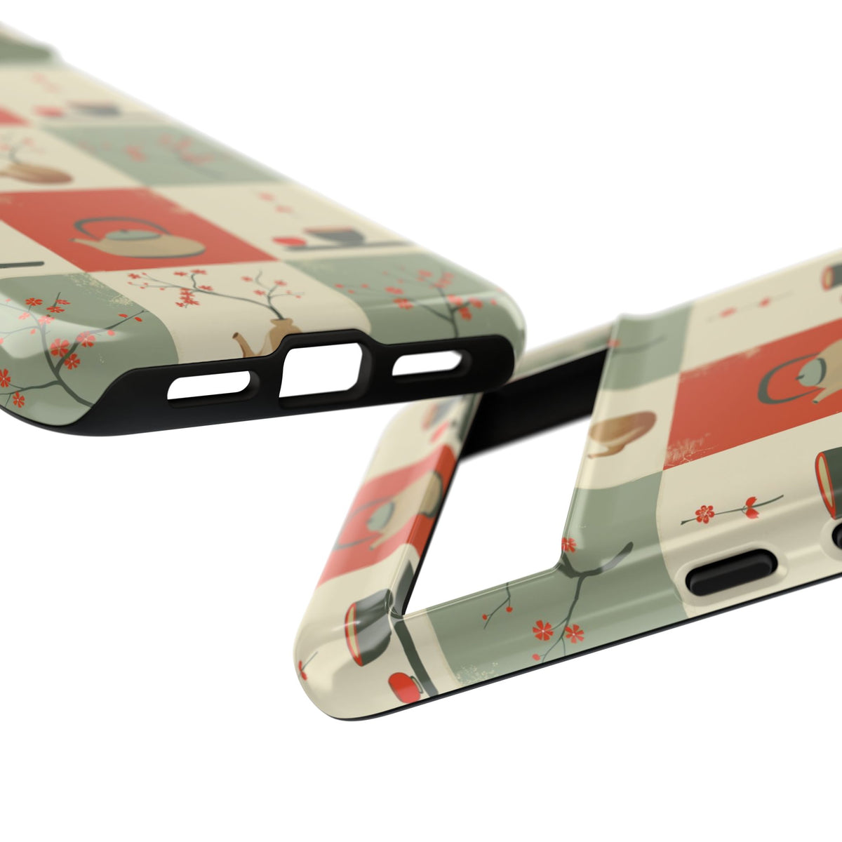 Japanese Pattern Phone Case – Elegant & Timeless Design for Your Phone 505