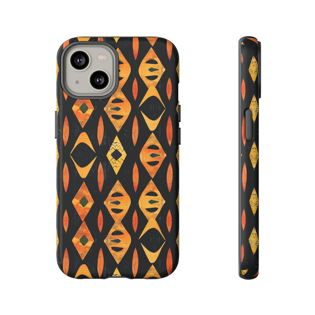 Stylish African Pattern Phone Case – Unique and Vibrant Protection 154