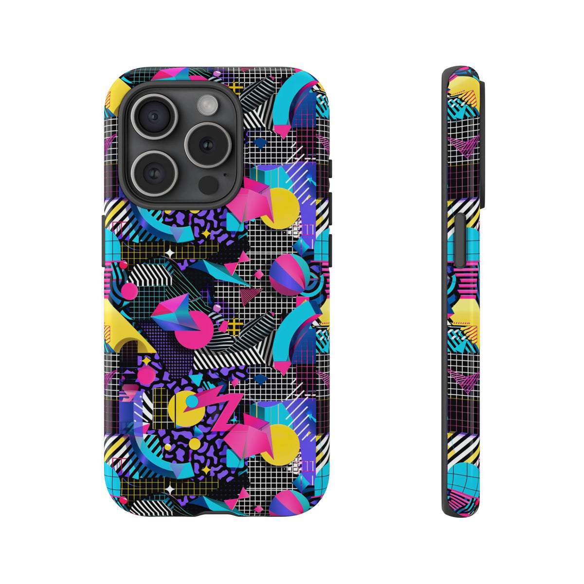 Retro 80s Seamless Phone Case – Vintage Style Meets Modern Protection 175