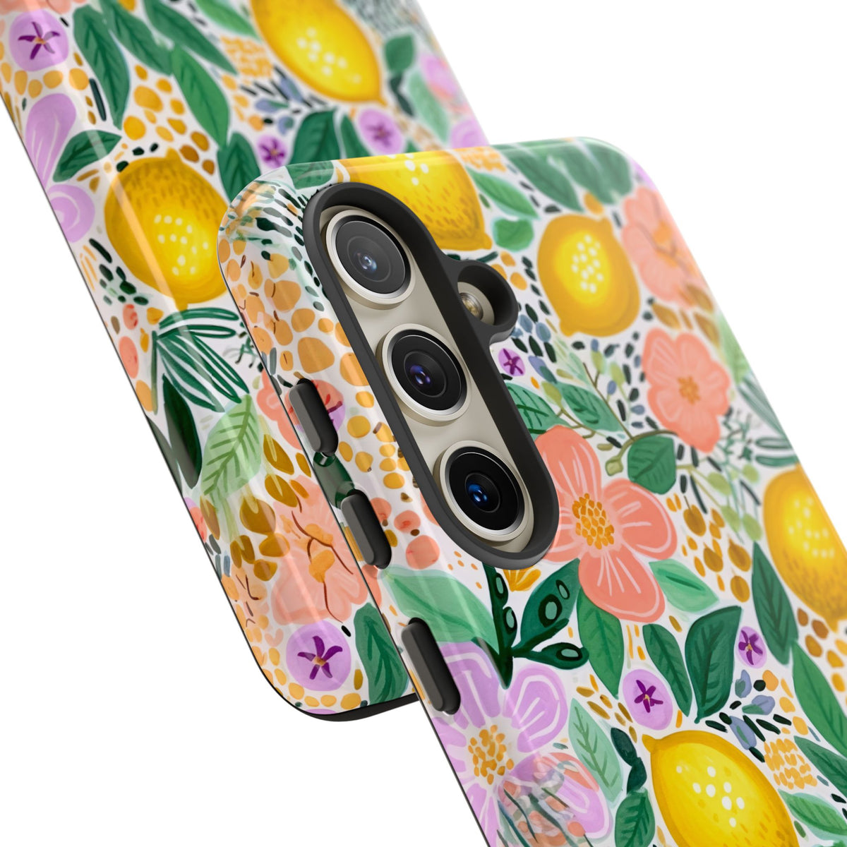 Cute Summer Lemons Phone Case – Refreshing Citrus Design for Your Phone