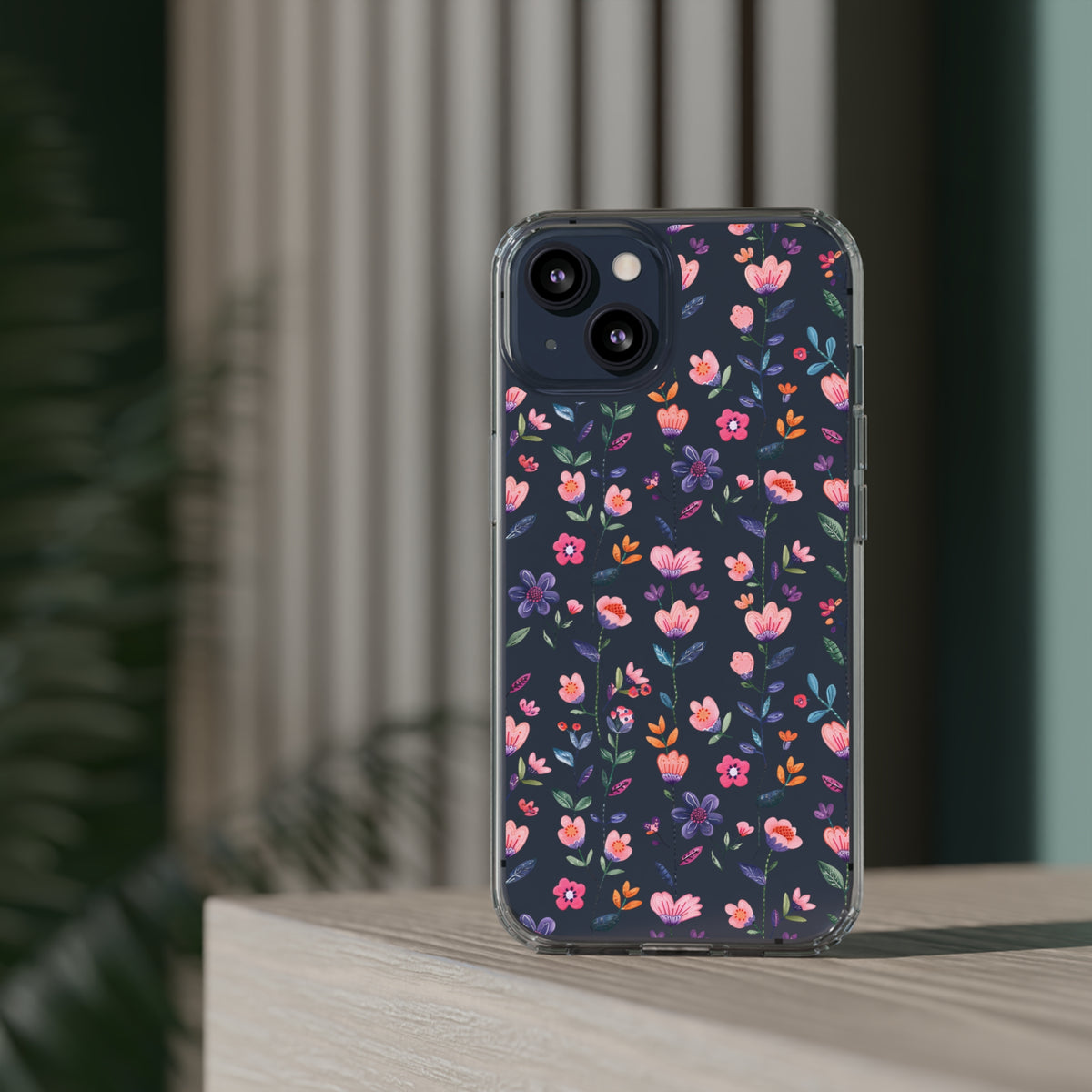 Wild Flowers Garden Stitch Phone Case – Nature-Inspired Floral Design 8