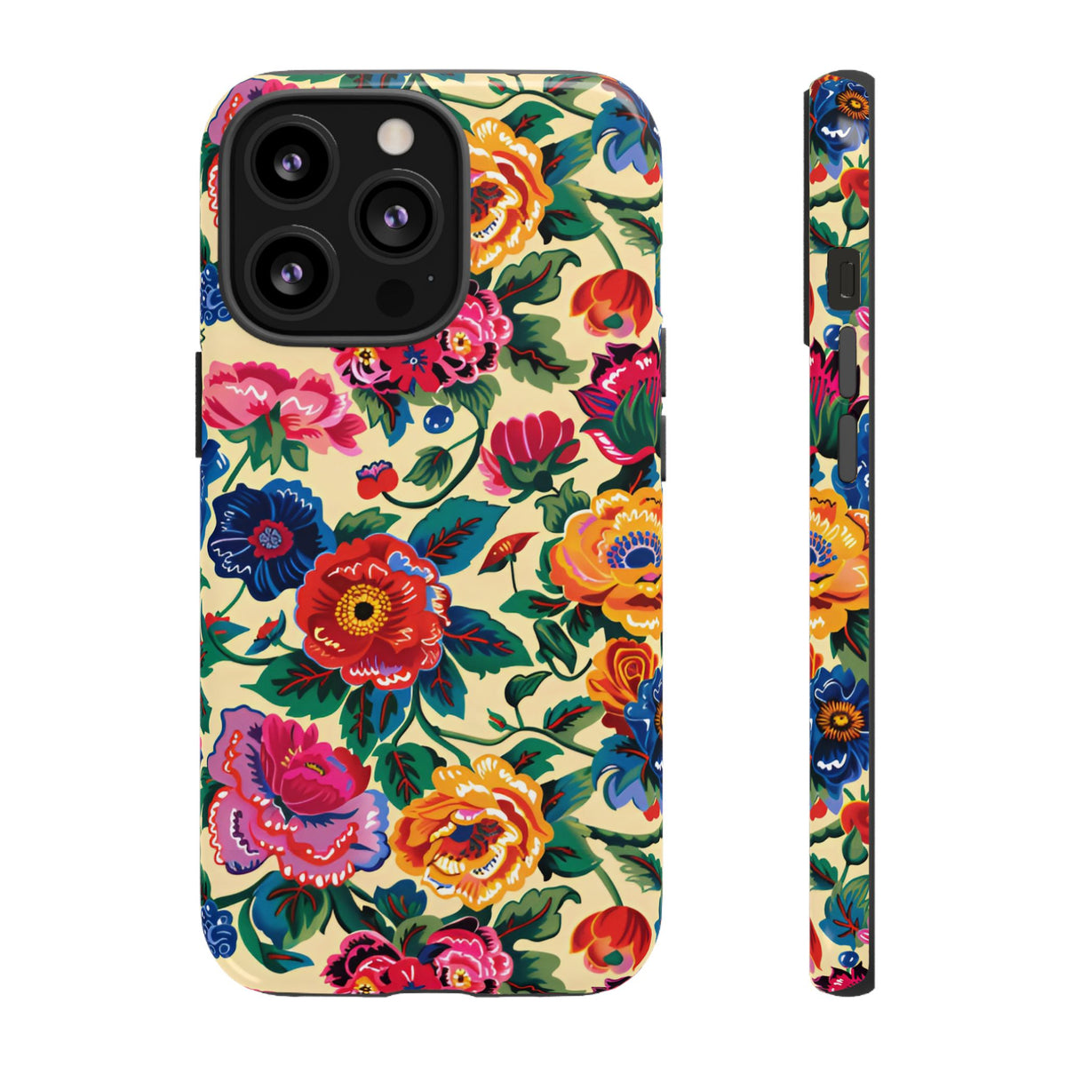 Frida Kahlo's Flower Phone Case – Artistic Elegance for Your Phone 3