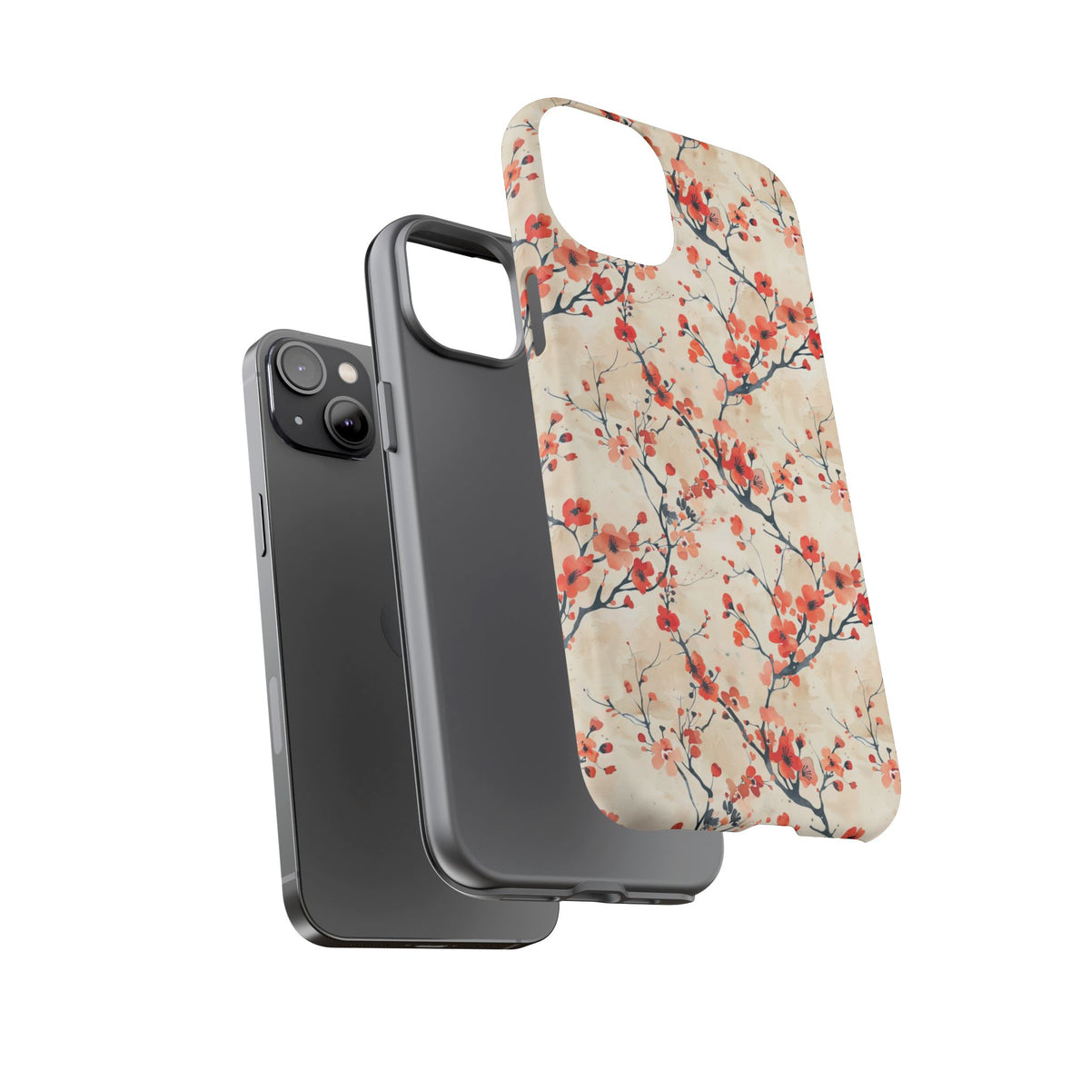 Japanese Pattern Phone Case – Elegant & Timeless Design for Your Phone 476