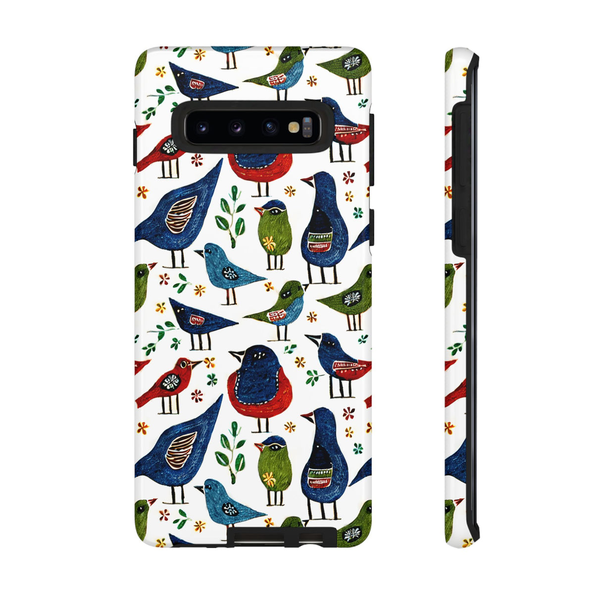 Birds Seamless Pattern Phone Case – Elegant and Timeless Avian Design 12