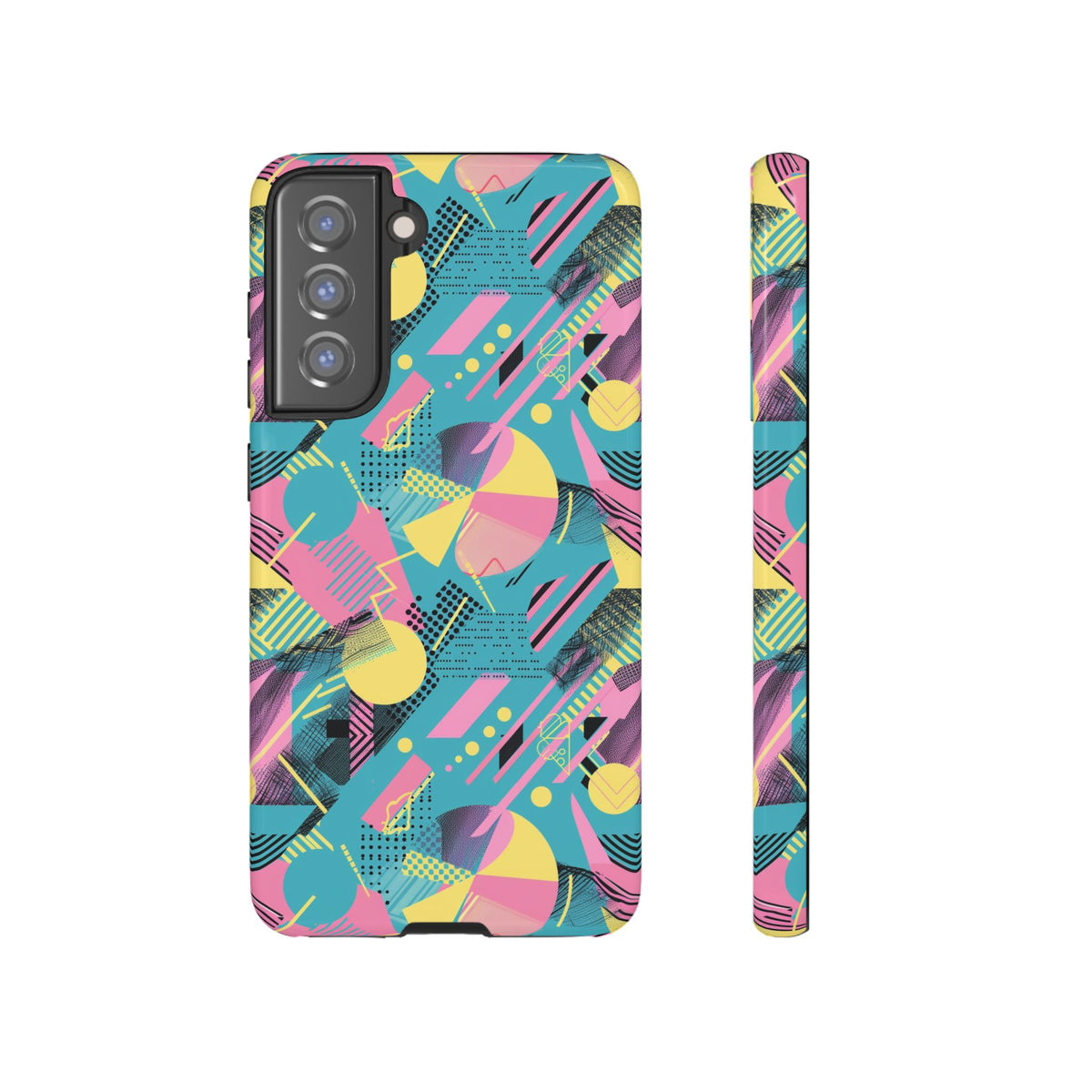 Retro 80s Seamless Phone Case – Vintage Style Meets Modern Protection 083