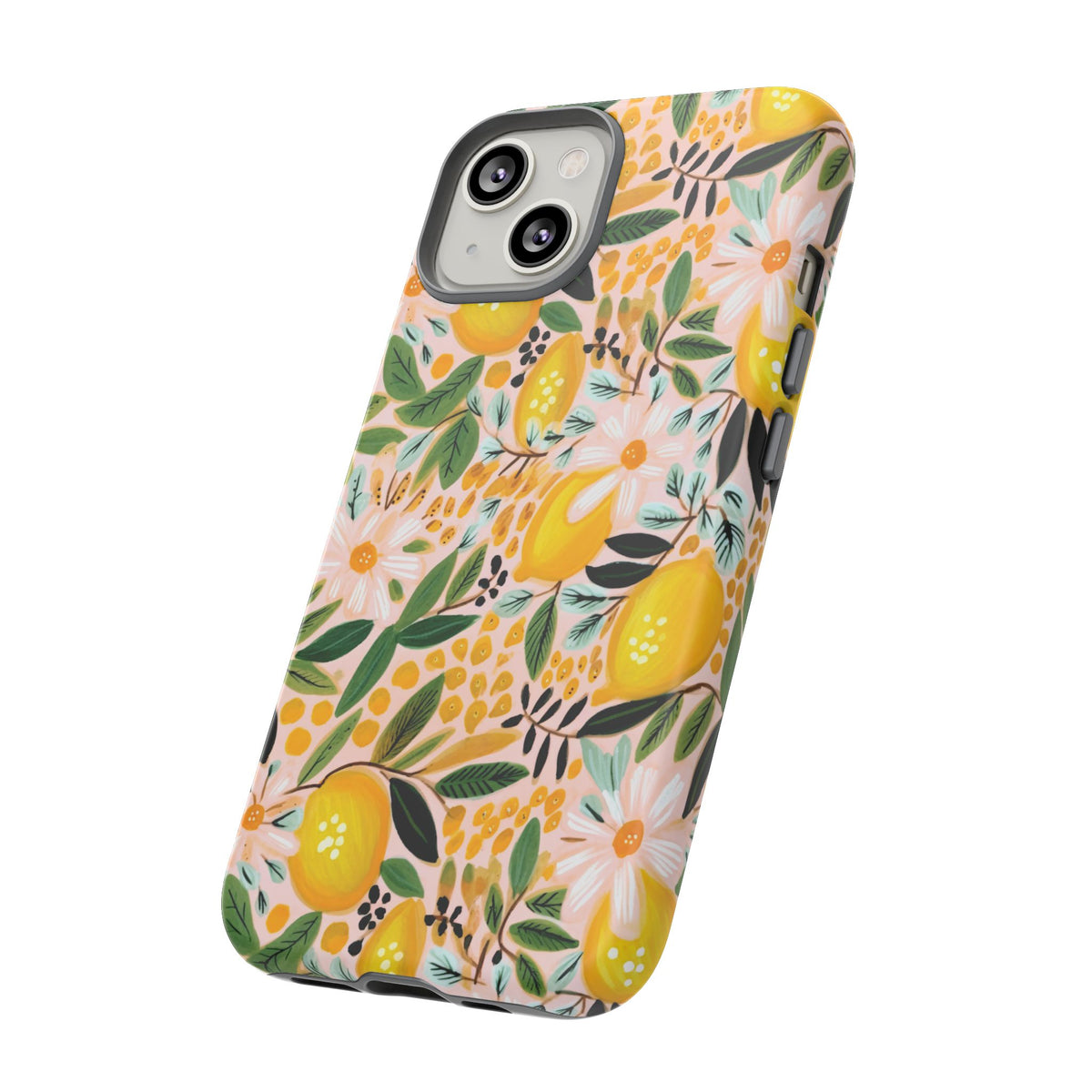 Cute Summer Lemons Phone Case – Refreshing Citrus Design for Your Phone 2