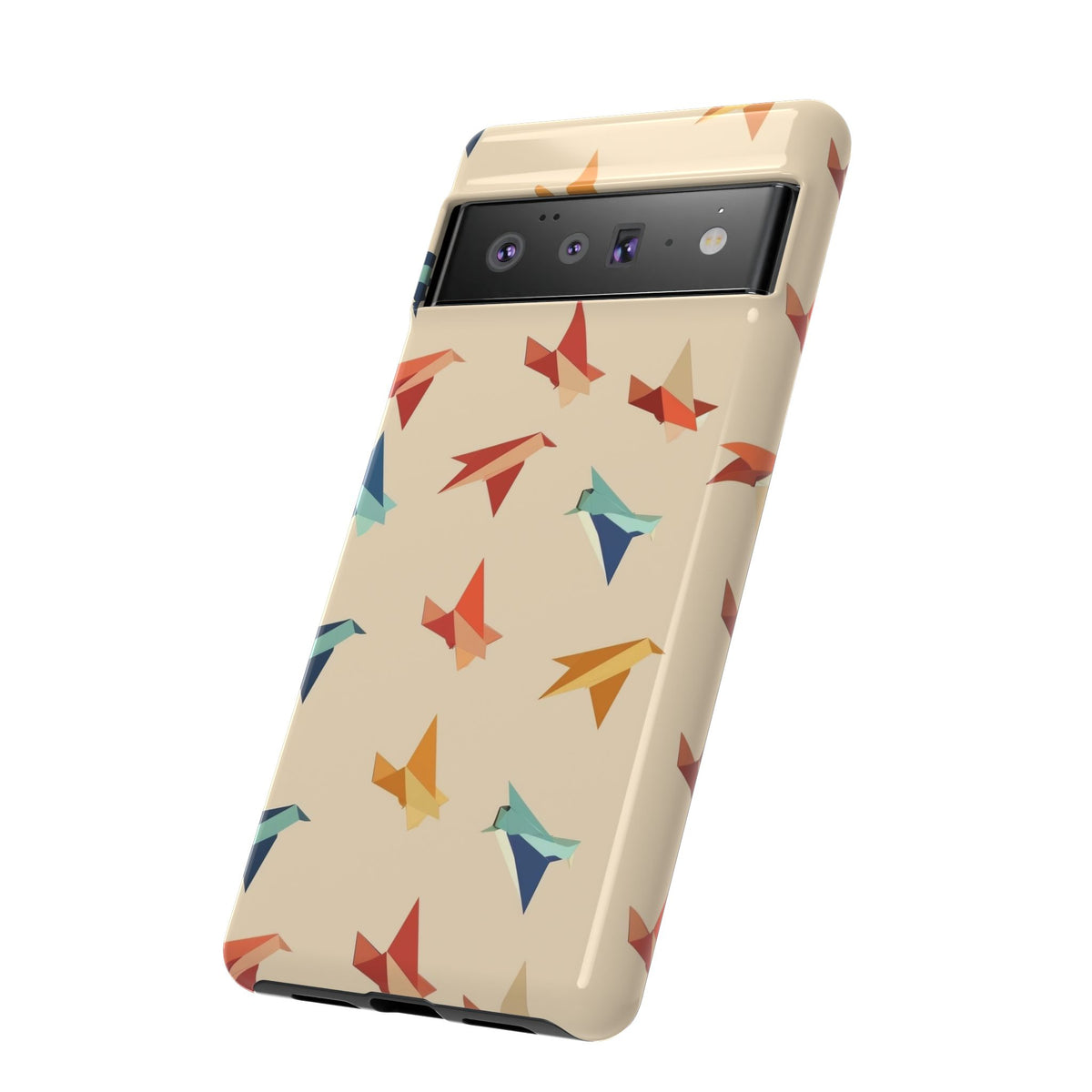 Birds Seamless Pattern Phone Case – Elegant and Timeless Avian Design 4