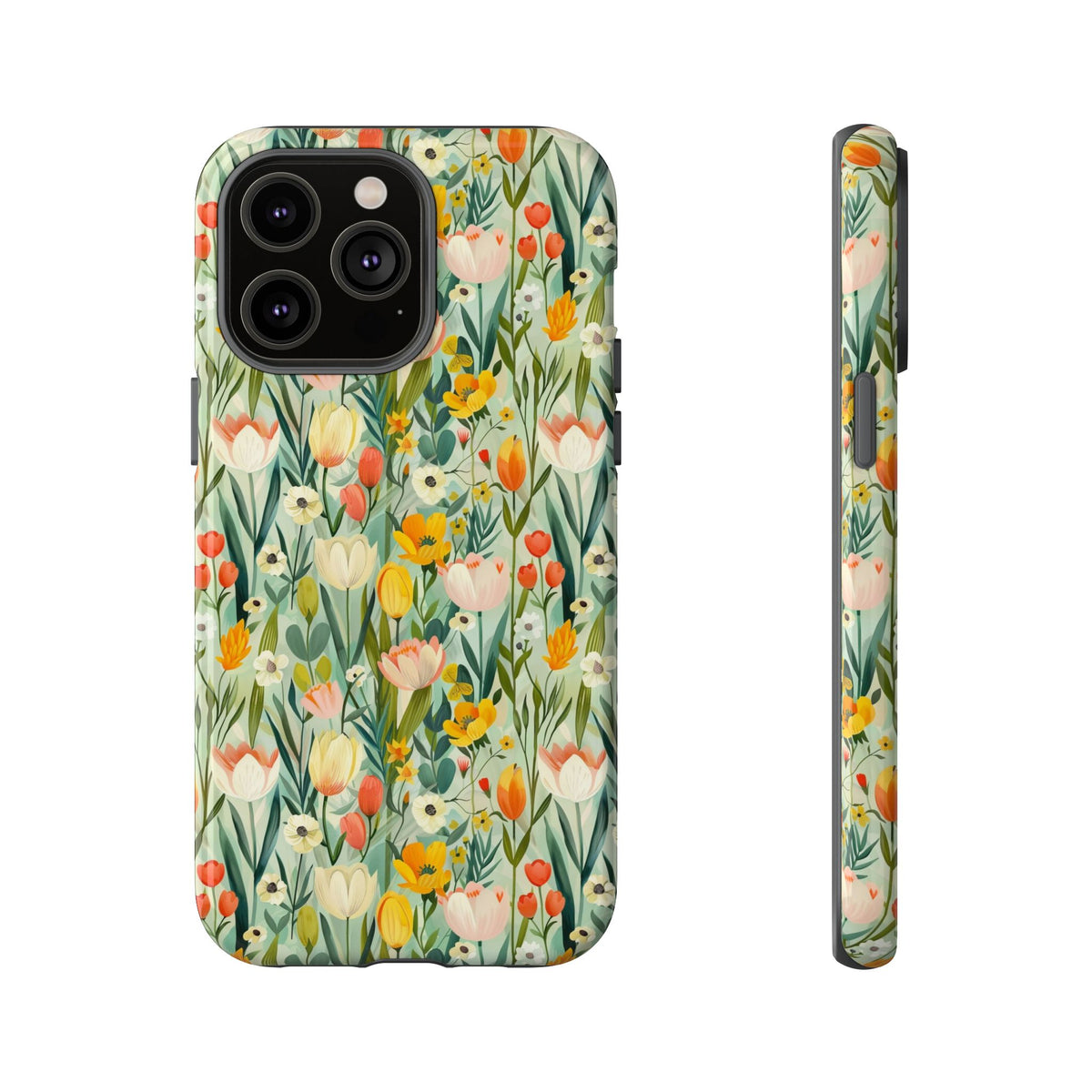 Spring Pattern Phone Case – Fresh & Vibrant Design for Your Phone 396