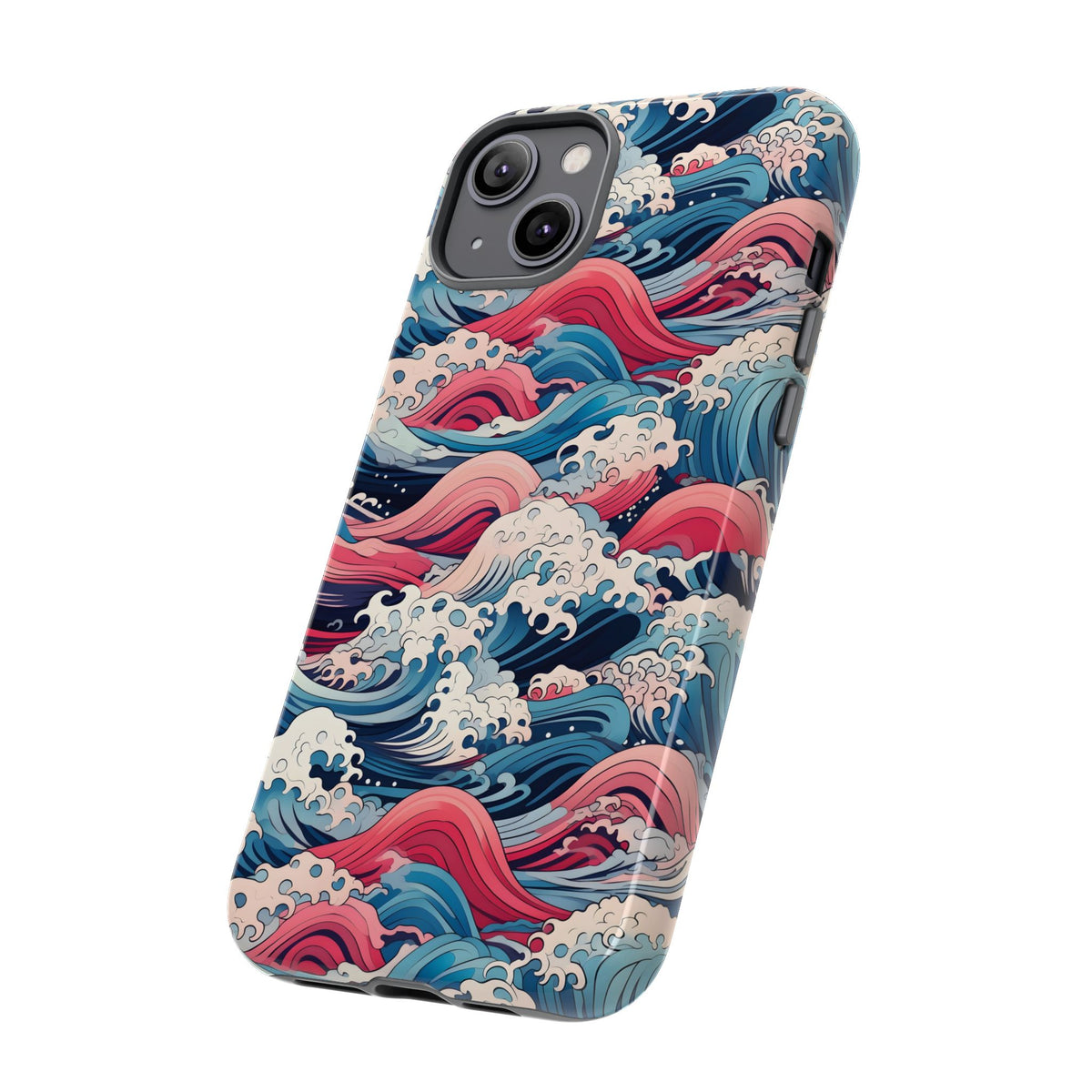 Japanese Waves Phone Case – Embrace Timeless Elegance with Classic Design 3