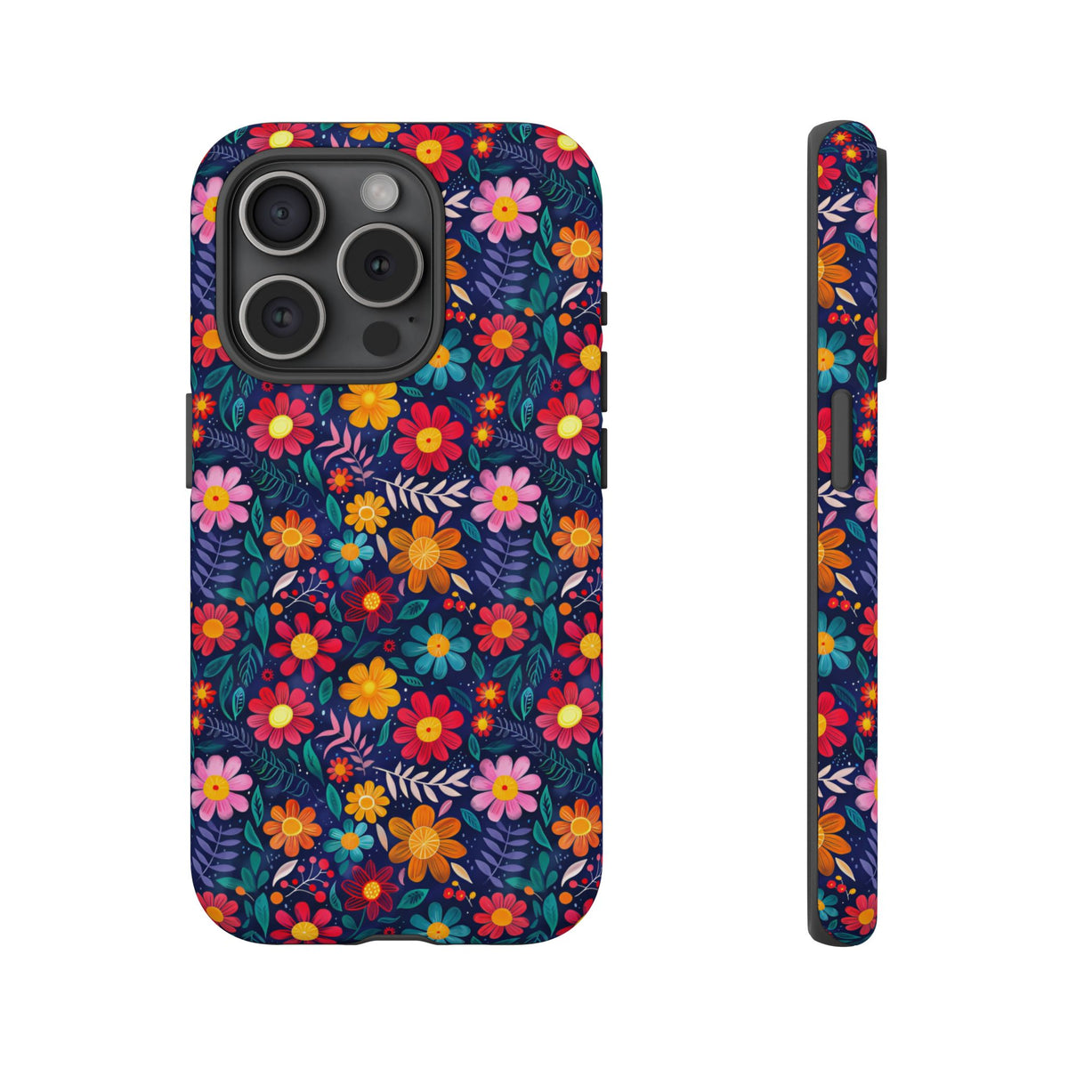 Frida Kahlo's Flower Phone Case – Artistic Elegance for Your Phone 4